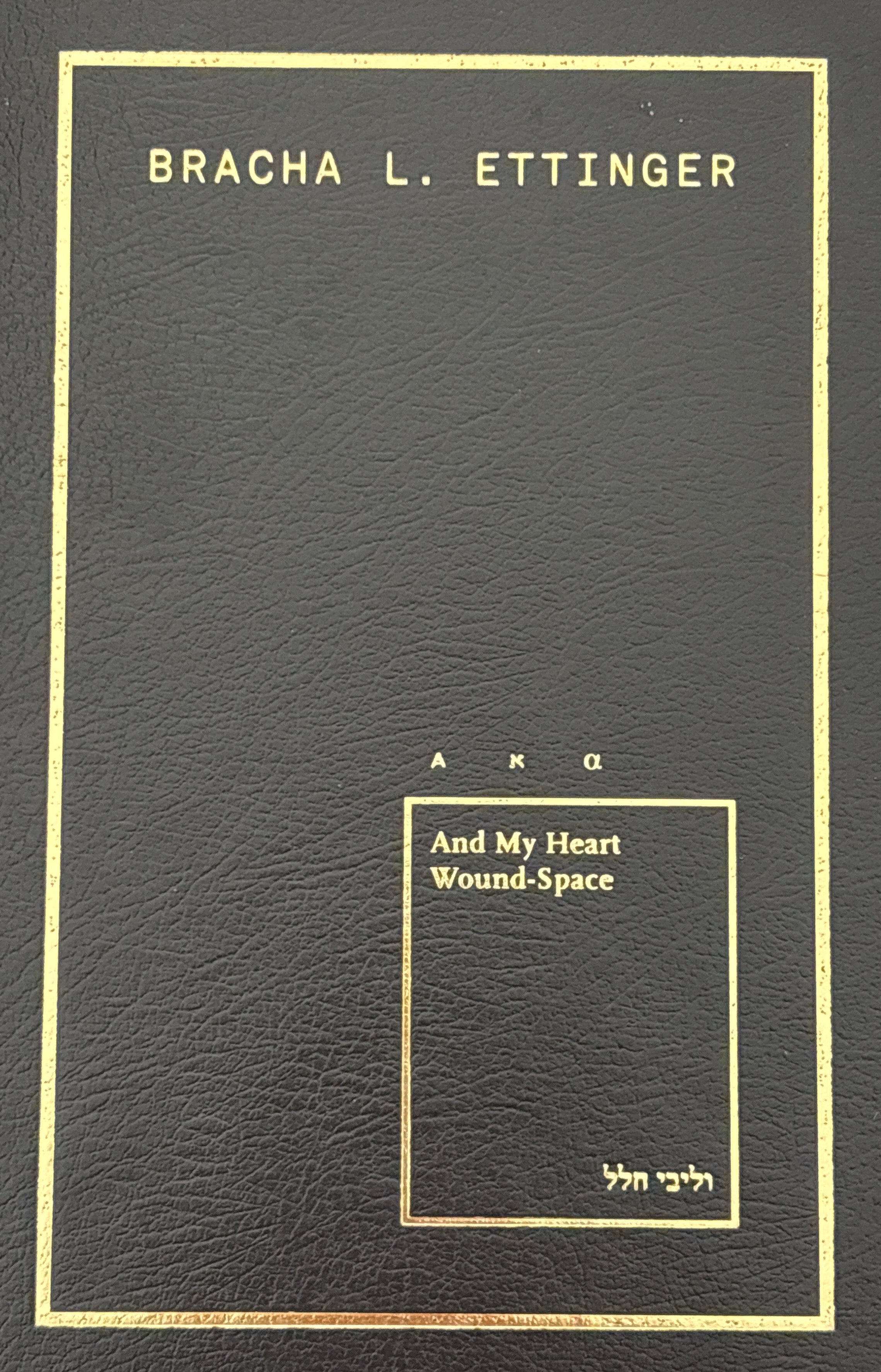 Bracha L. Ettinger: And My Heart Wound-Space / וליבי חלל
