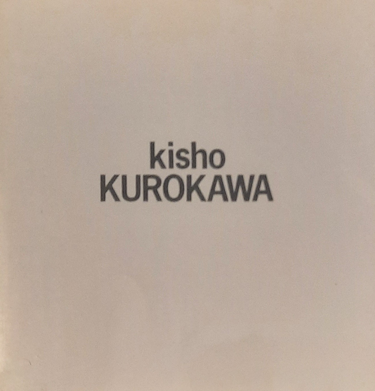 Kisho Kurokawa
