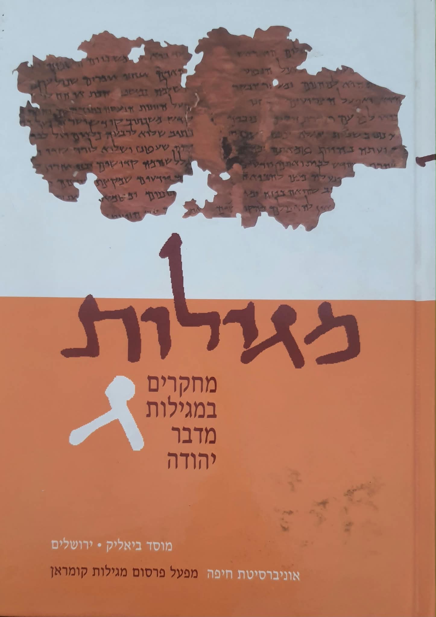 מגילות / מחקרים במגילות מדבר יהודה / כרך ג