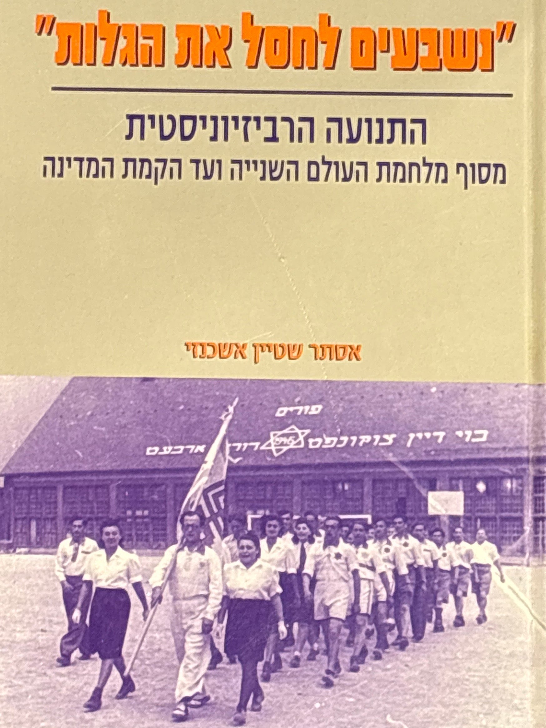 "נשבעים לחסל את הגלות" / התנועה הרביזיוניסטית מסוף מלחמת העולם השנייה ועד הקמת המדינה