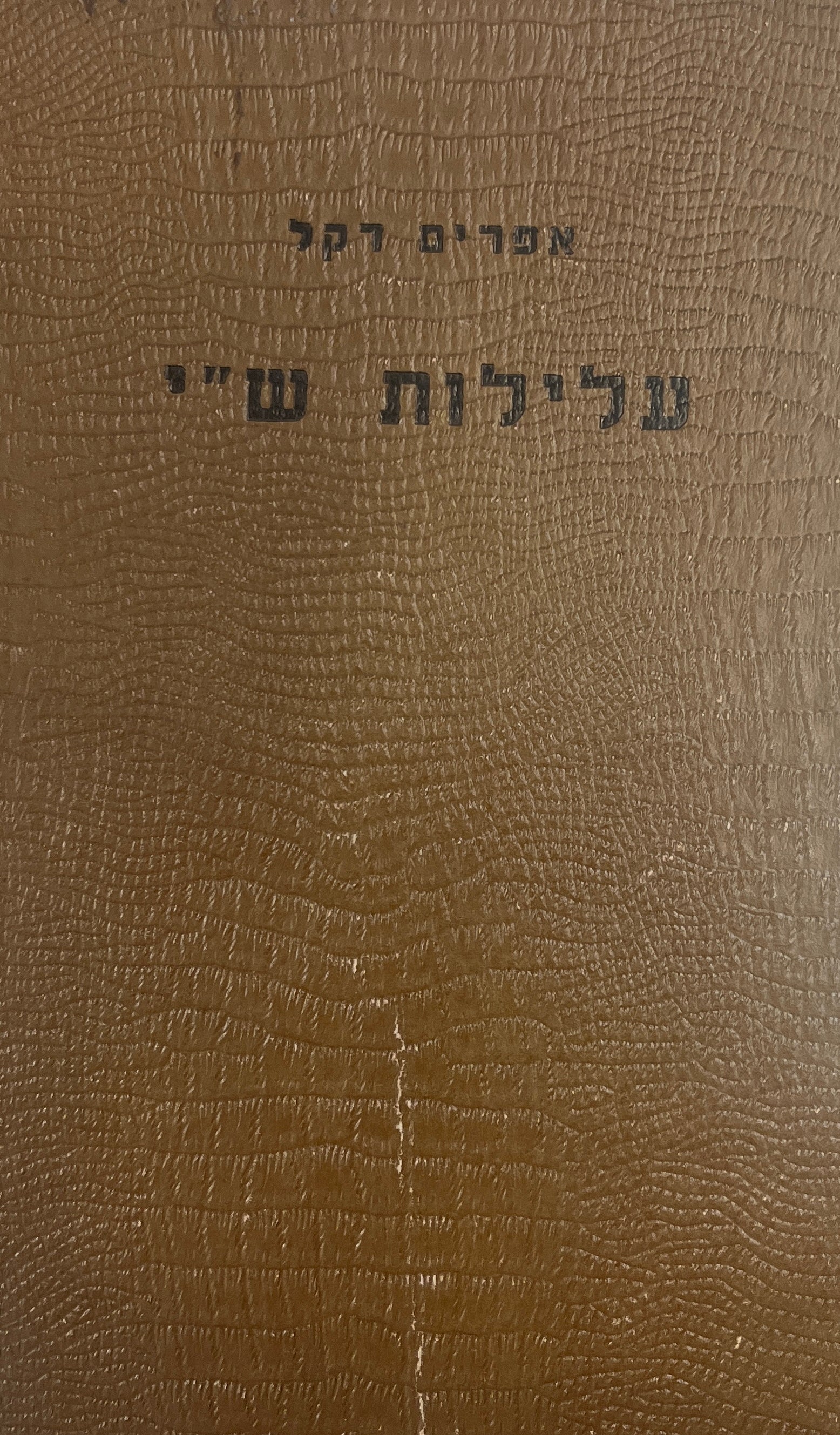 עלילות ש"י / מילקוטו של מפקד בשרות הידיעות של ההגנה