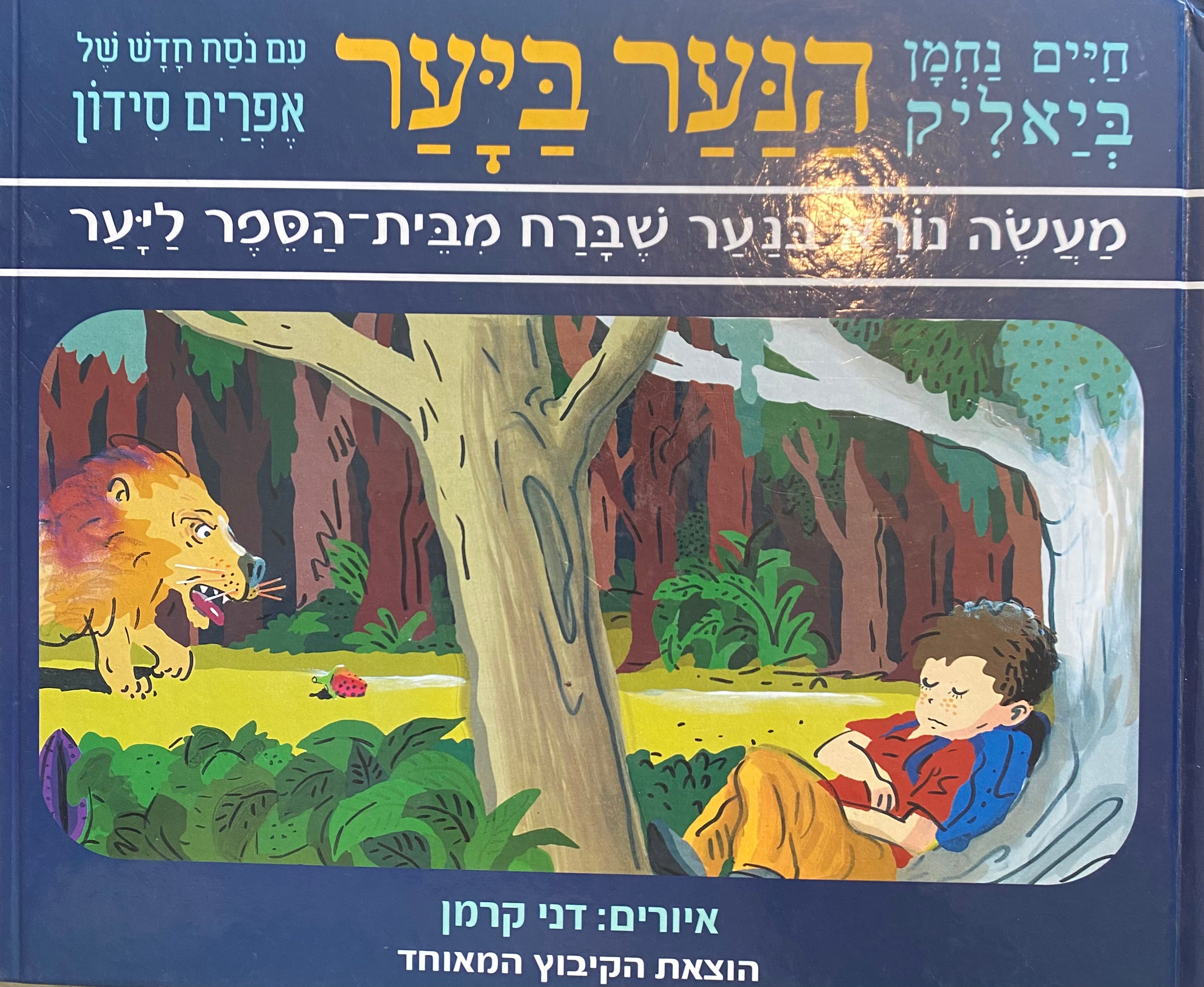 הנער ביער / עם נוסח חדש מאת אפרים סידון / איורים: דני קרמן