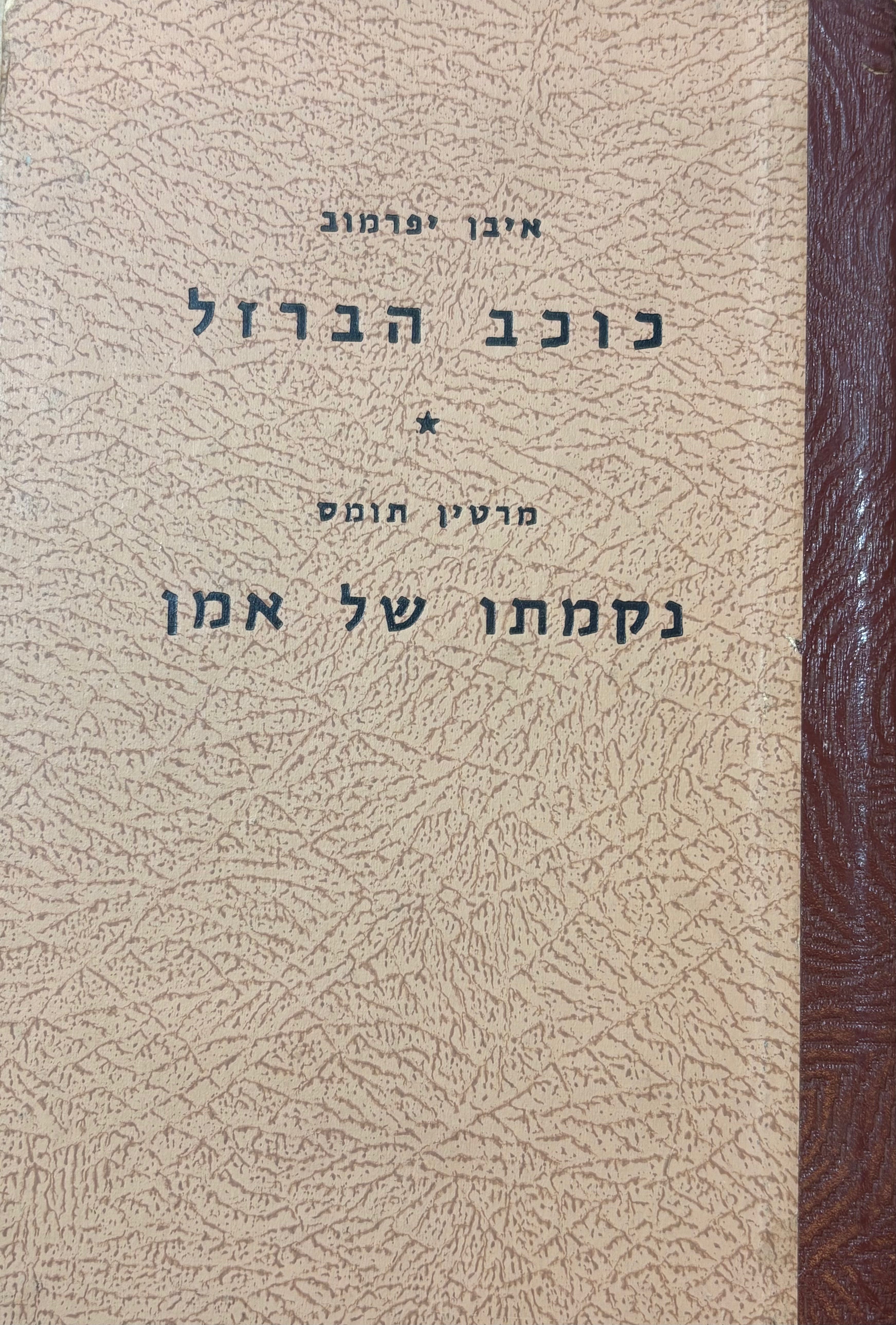 כוכב הברזל + מסע בין כוכבים / שני רומנים בספר אחד