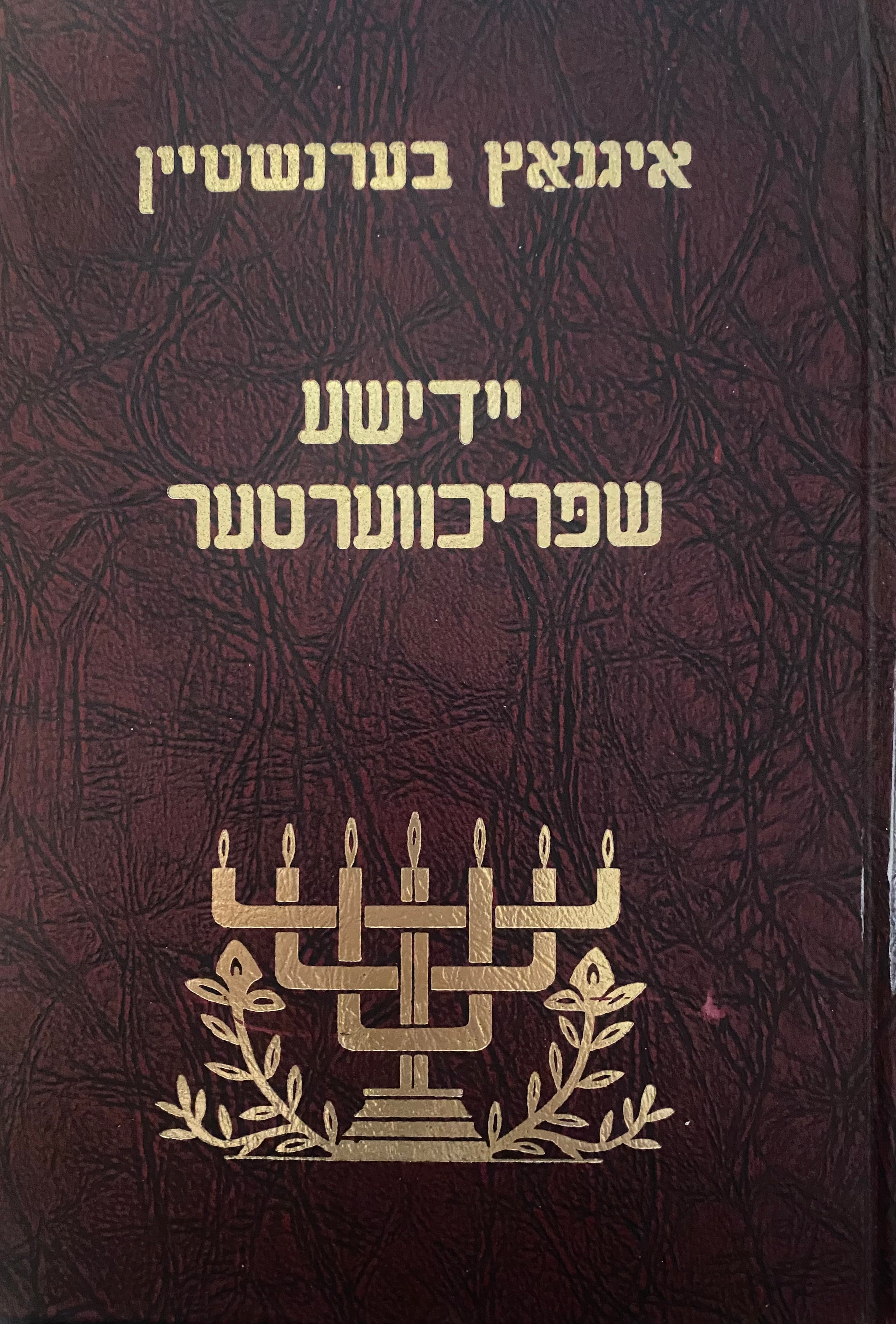 יידישע שפריעווערטער