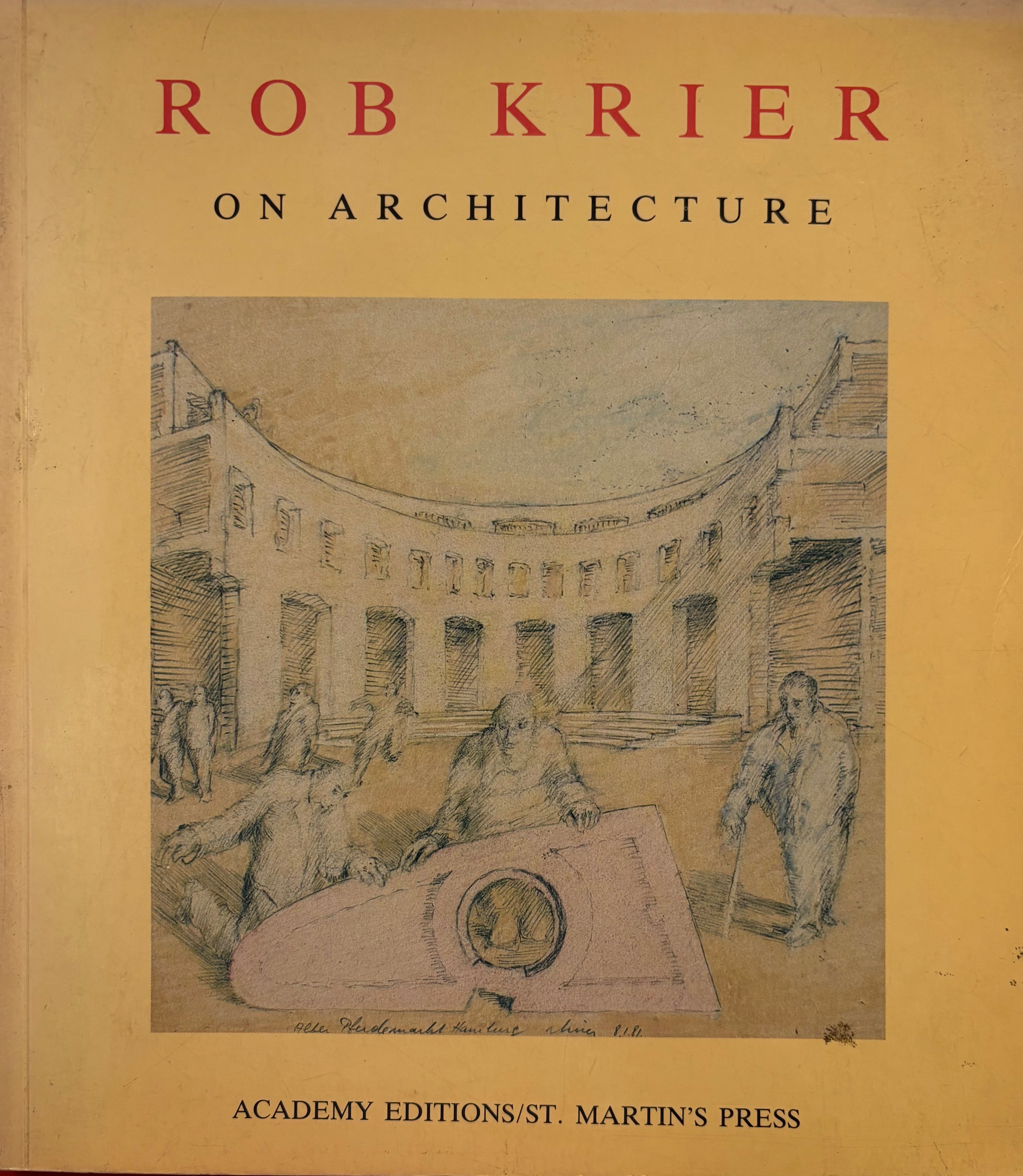 Rob Krier on Architecture