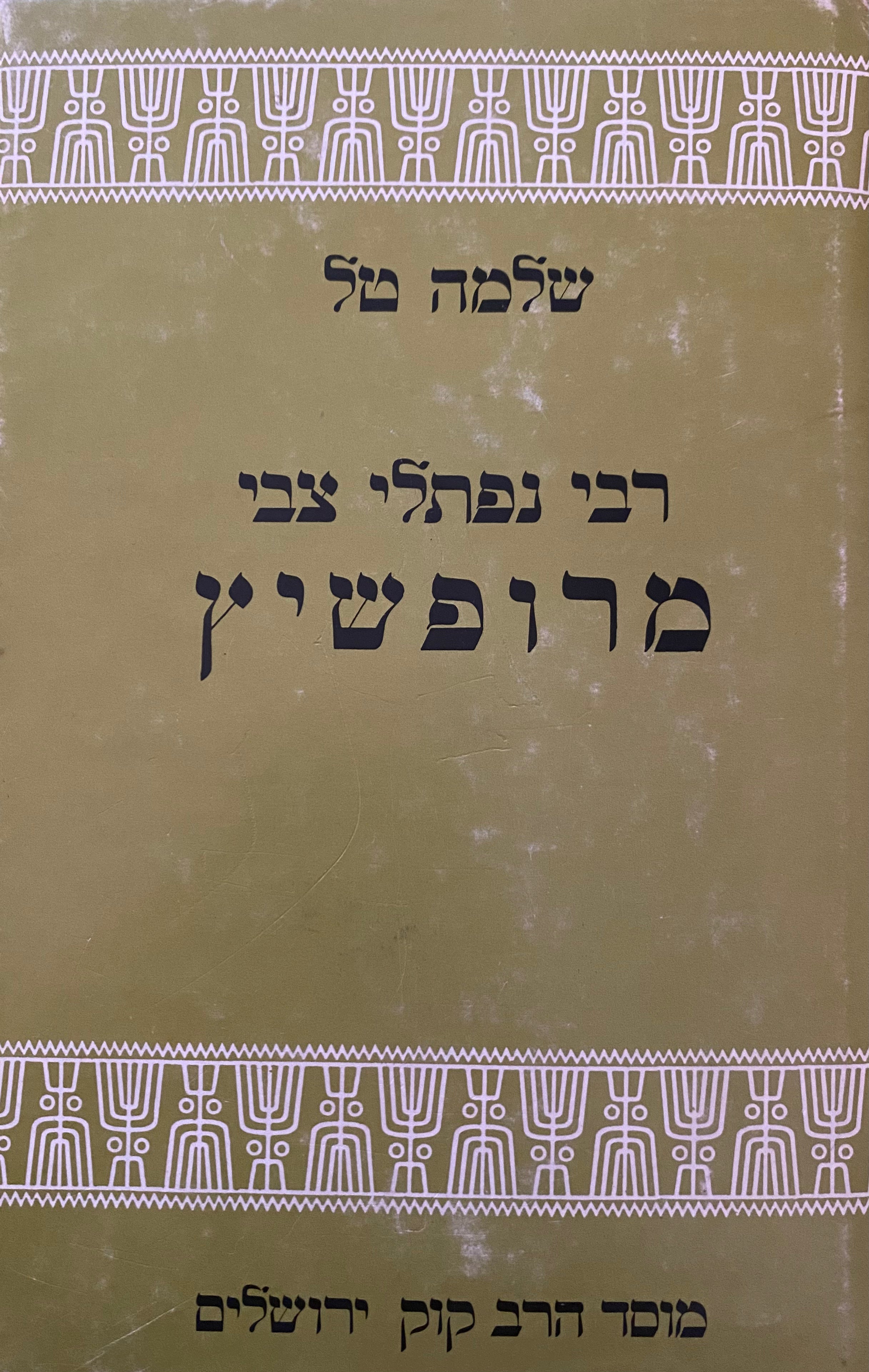 רבי נפתלי צבי מרופשיץ