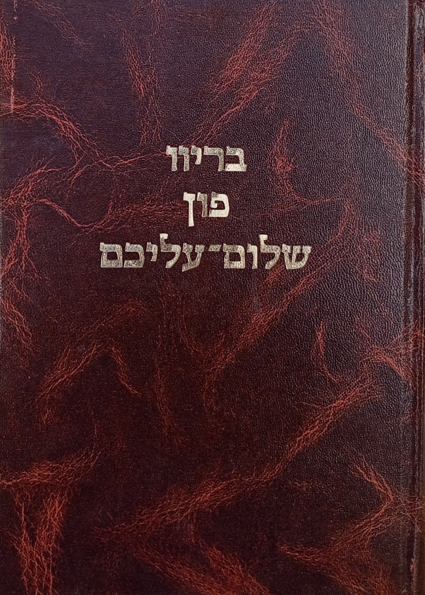 בריוו פון שלום-עליכם, 1879-1916 / רעדאקטאר: אברהם ליס