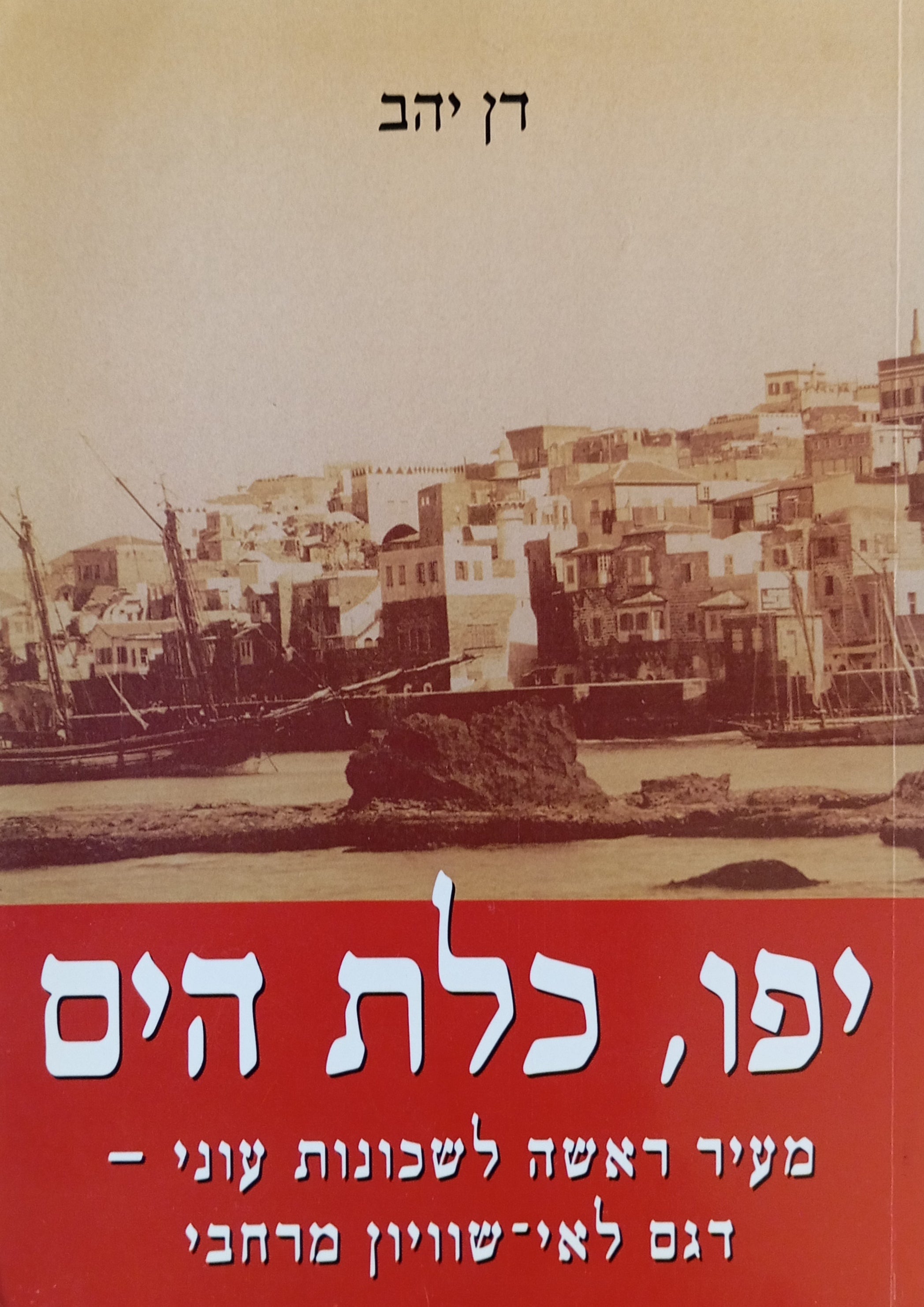 יפו, כלת הים / מעיר ראשה לשכונת עוני, דגם לאי-שוויון מרחבי