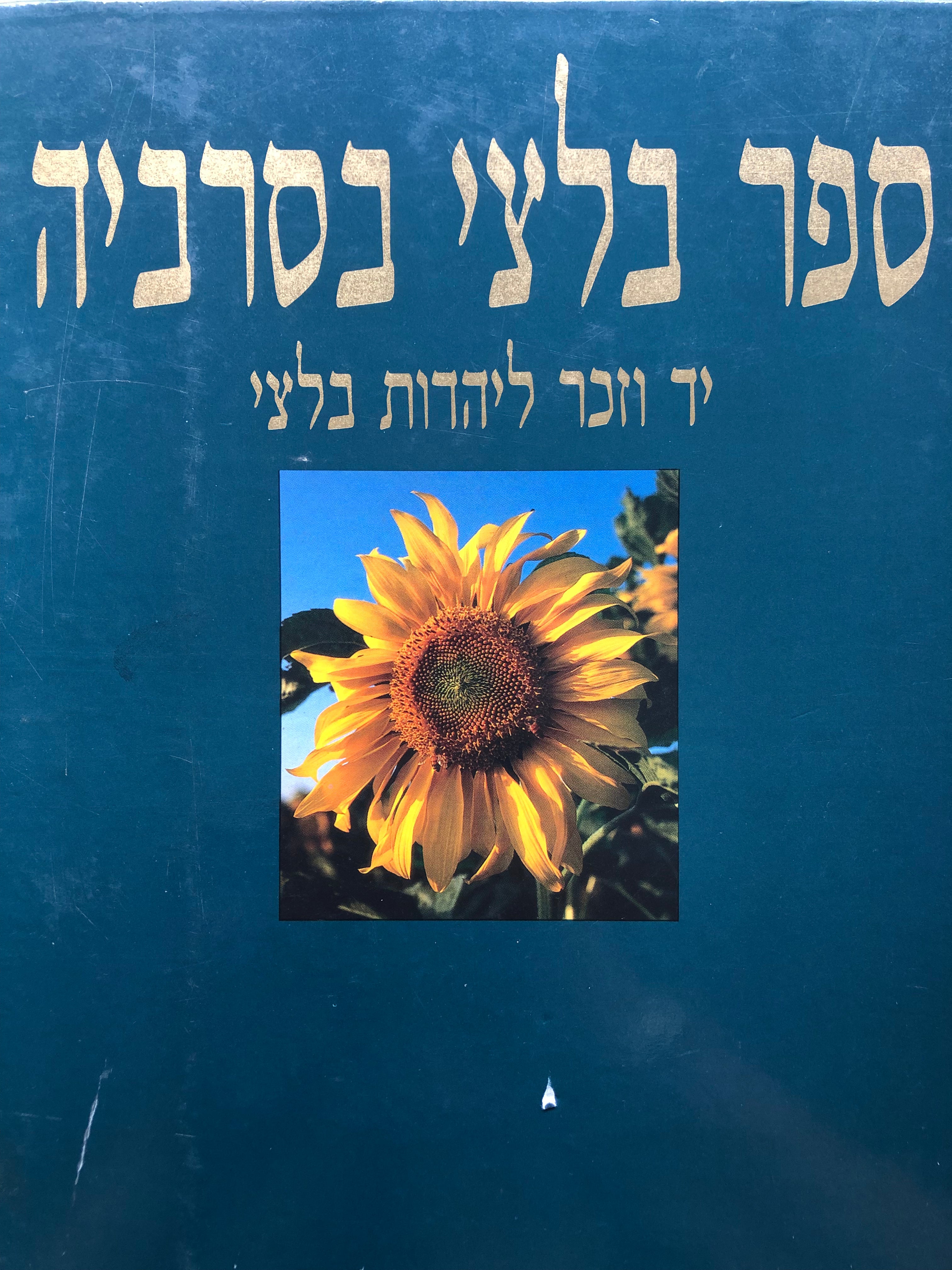 ספר בלצי בסרביה/ יד וזכר ליהדות בלצי