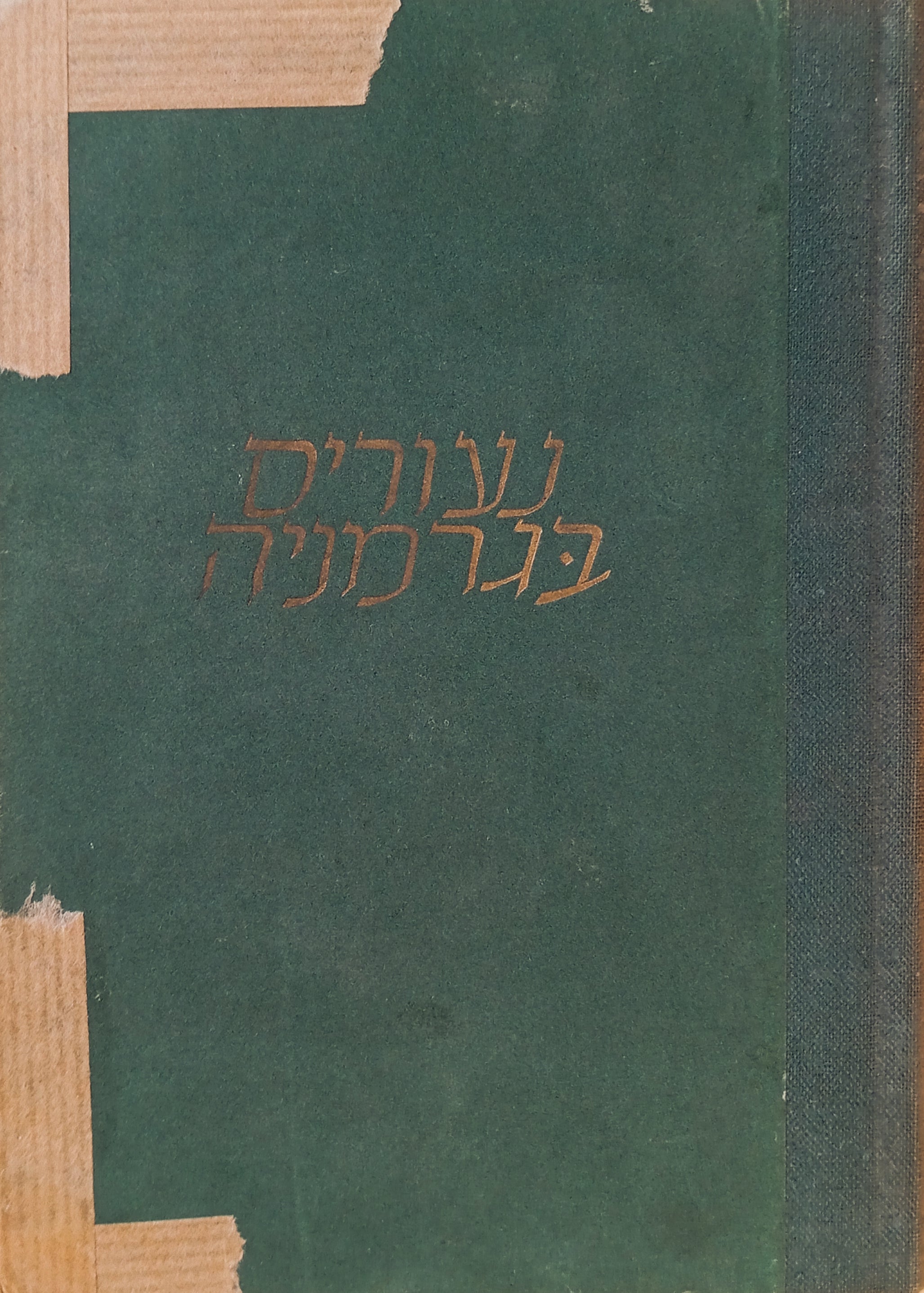 נעורים בגרמניה / תרגום צבי קדמי