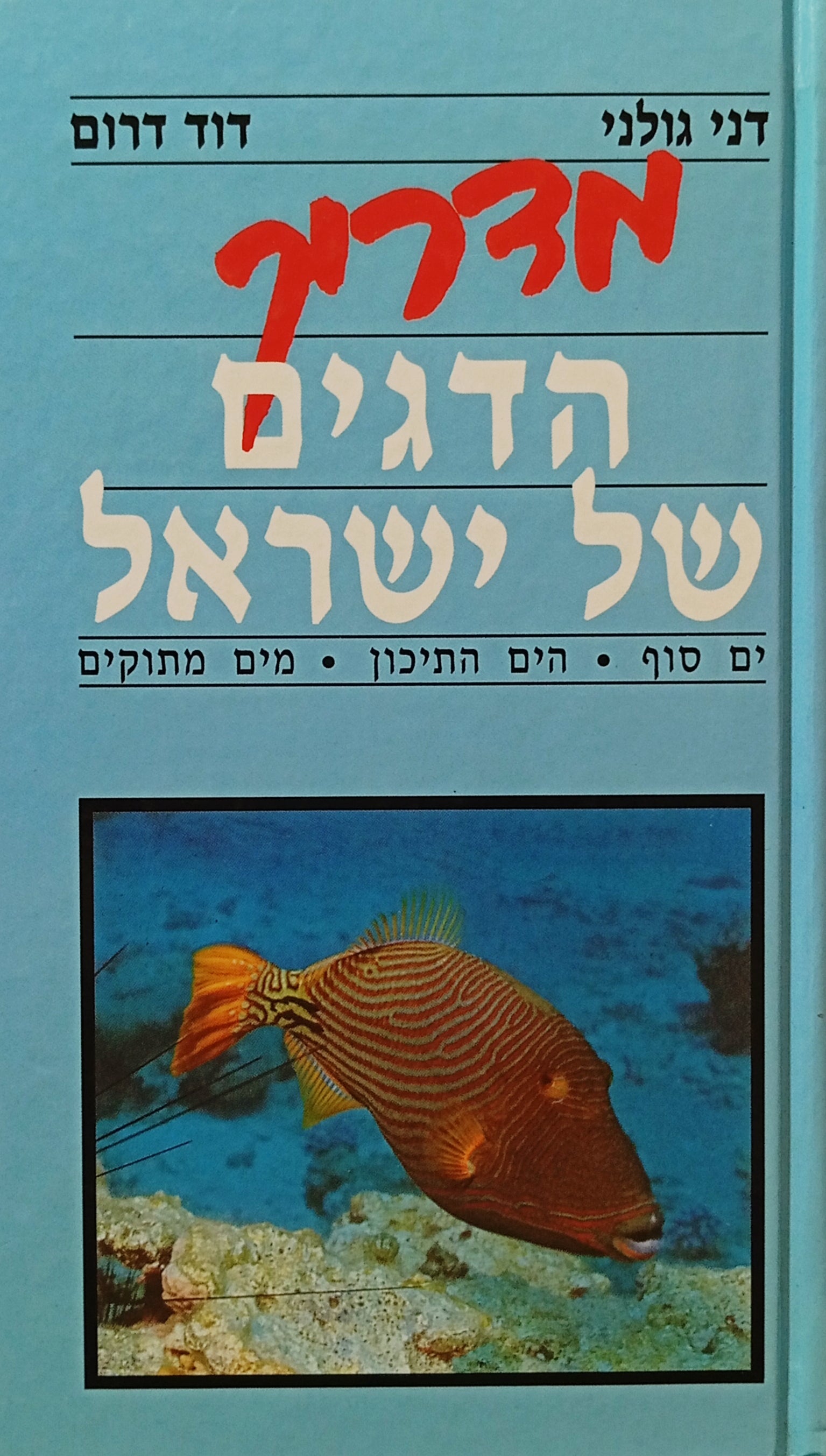 מדריך הדגים של ישראל: ים סוף, הים התיכון, מים מתוקים / צילומים: דוד דרום
