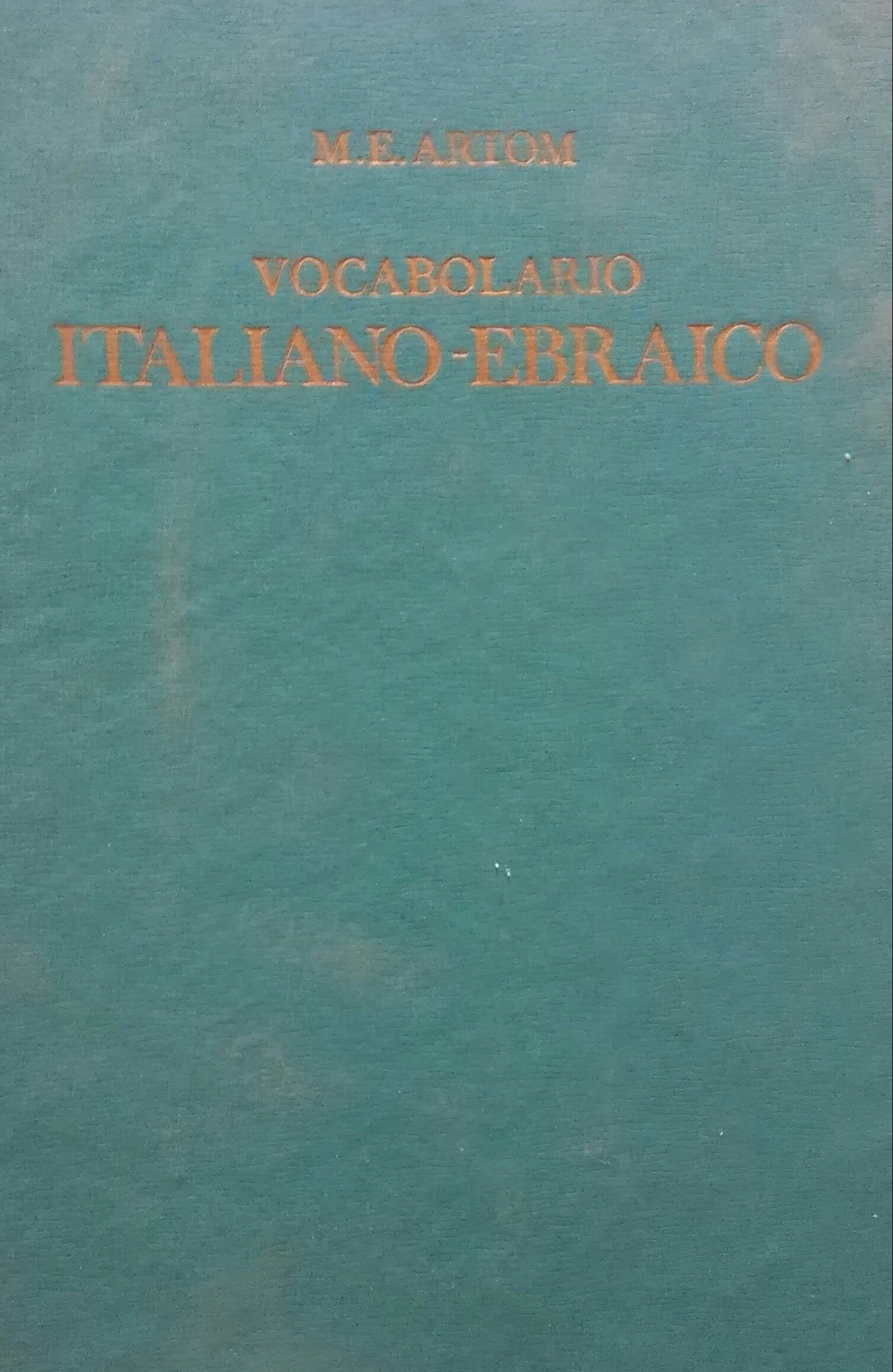 vocabolario italiano-ebraico