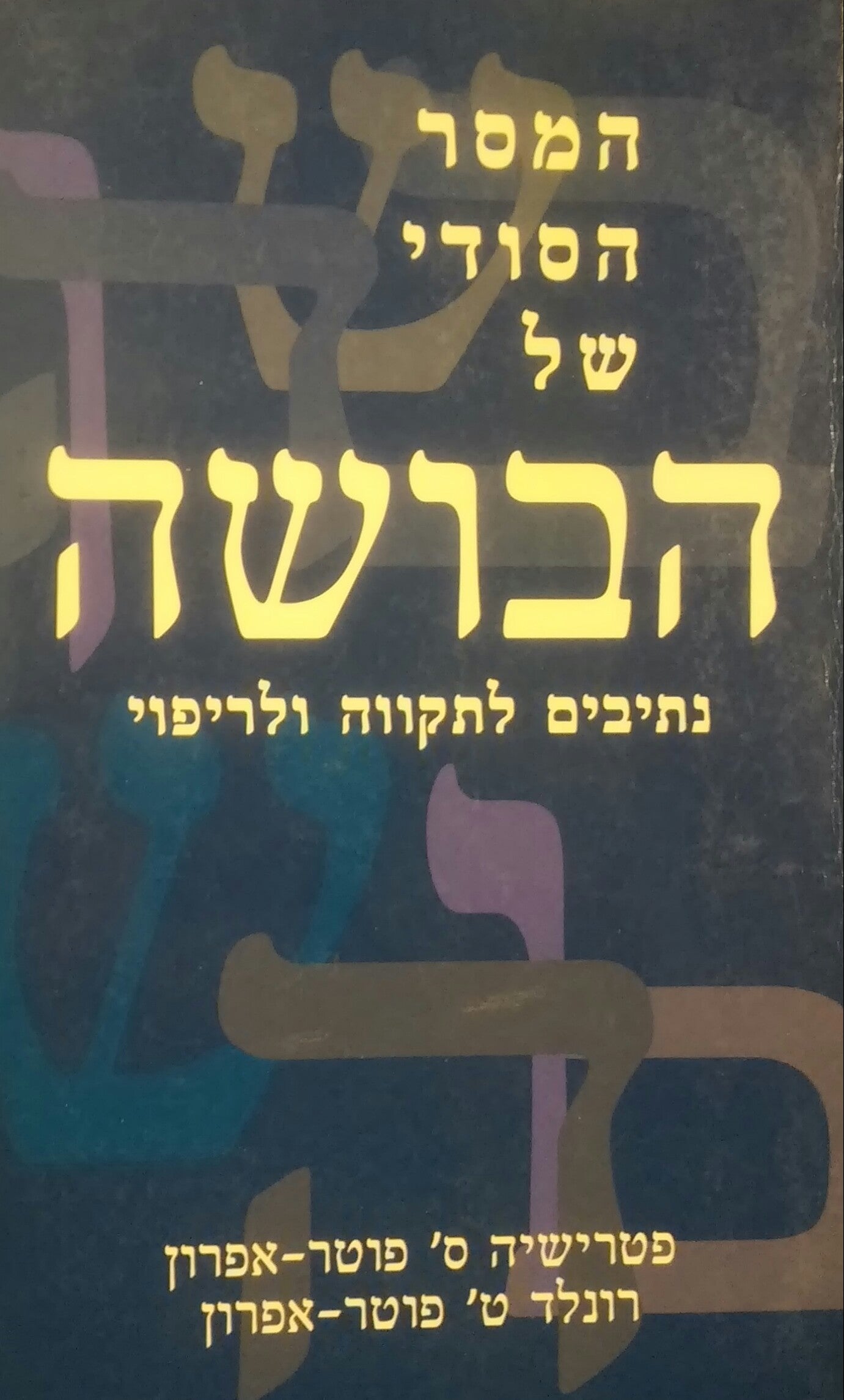 המסר הסודי של הבושה / נתיבים לתקווה ולריפוי