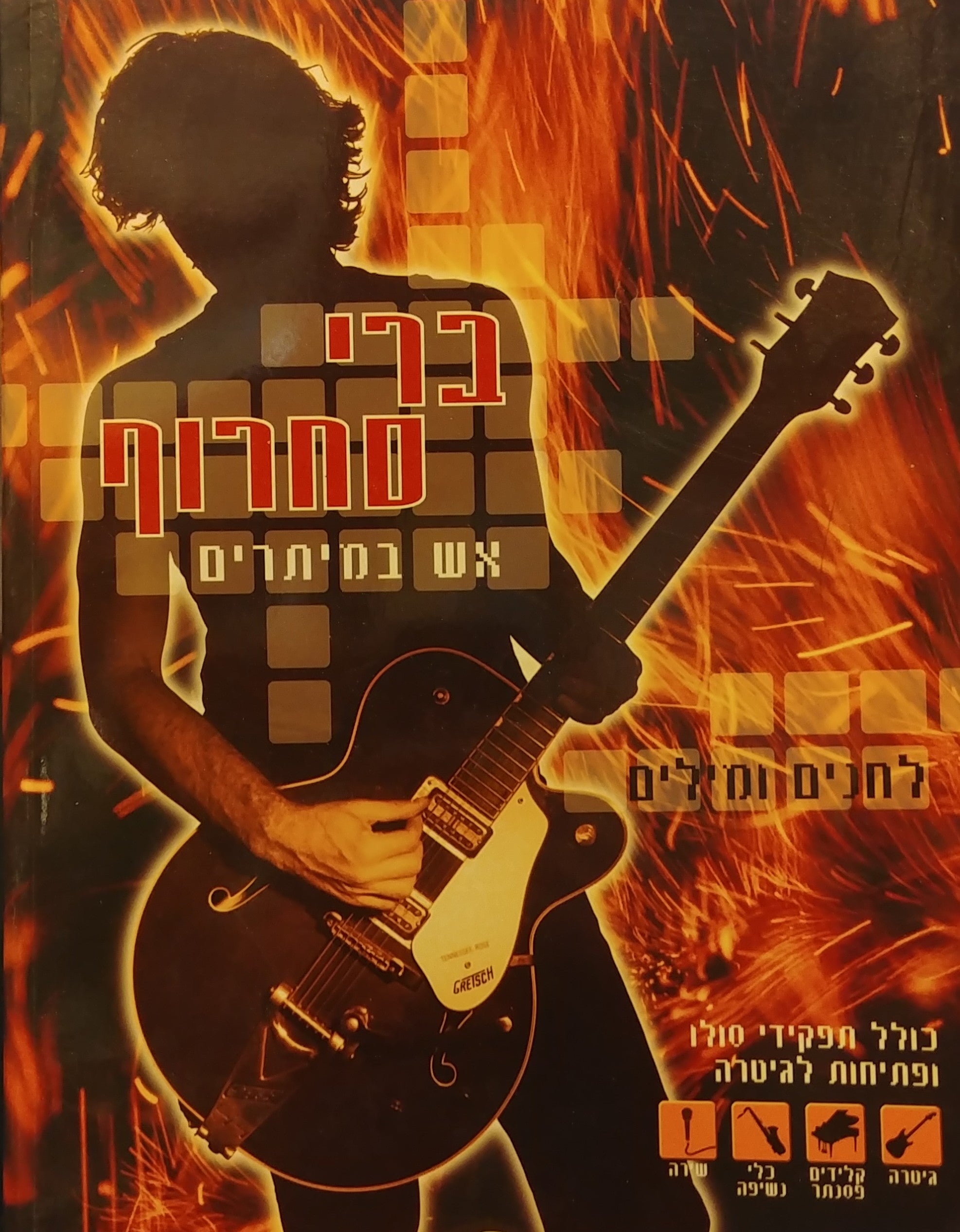אש במיתרים / לחנים ומילים - כולל תפקידי סולו ופתיחות לגיטרה