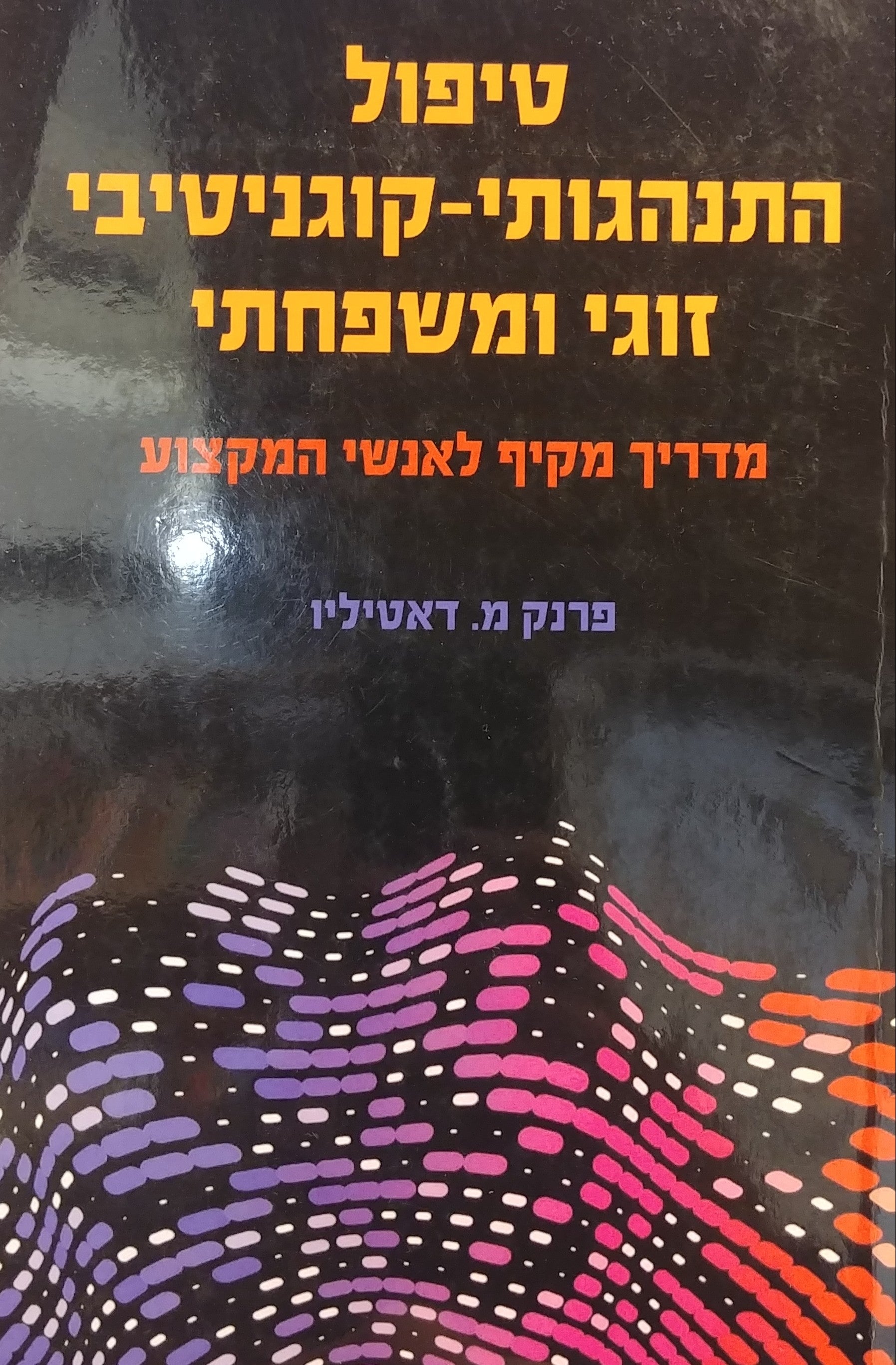 טיפול התנהגותי קוגניטיבי זוגי ומשפחתי / מדריך מקיף לאנשי המקצוע