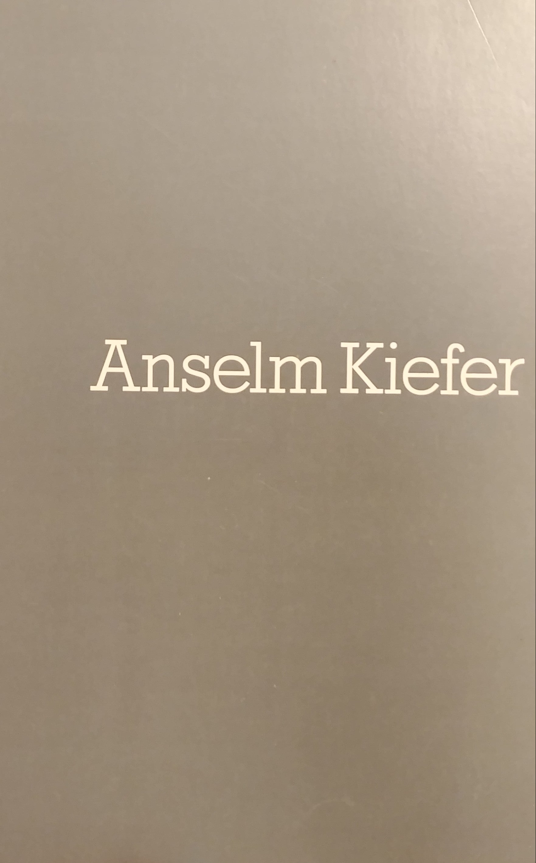 ANSLEM KIEFER