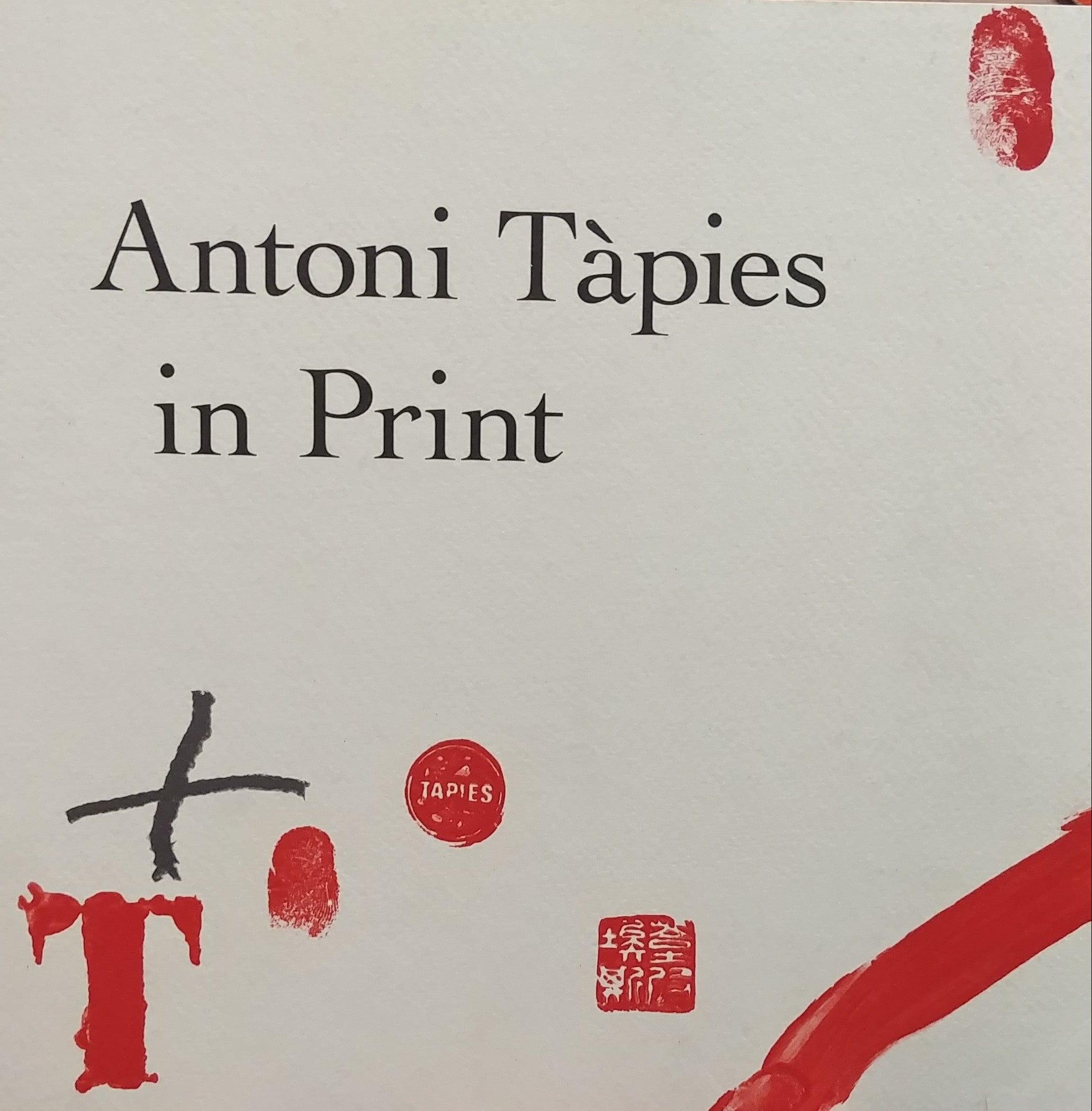 ANTONI TAPIES IN PRINT