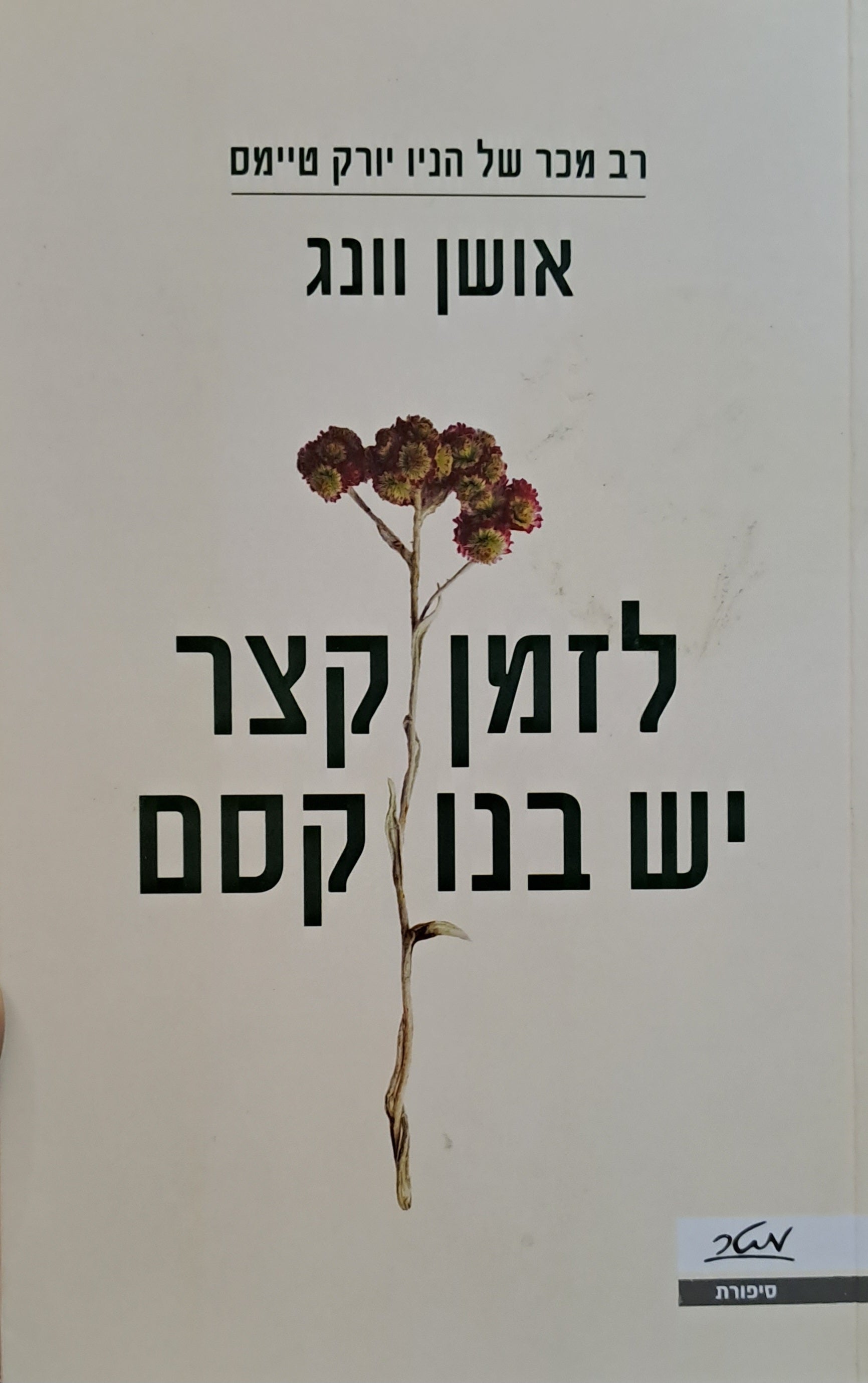 לזמן קצר יש בנו קסם / רומן