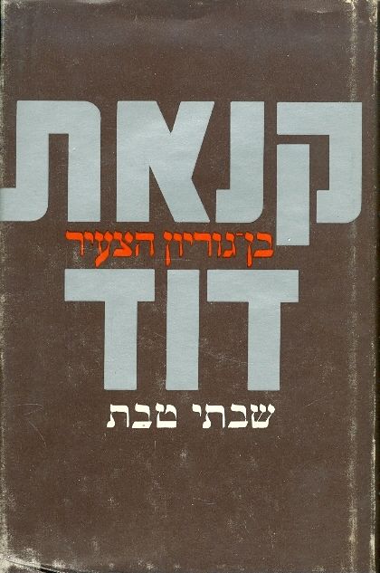 קנאת דוד: חיי דוד בן-גוריון / כרך 1: בן-גוריון הצעיר