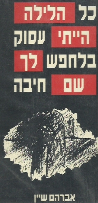 כל הלילה הייתי עסוק בלחפש לך שם חיבה