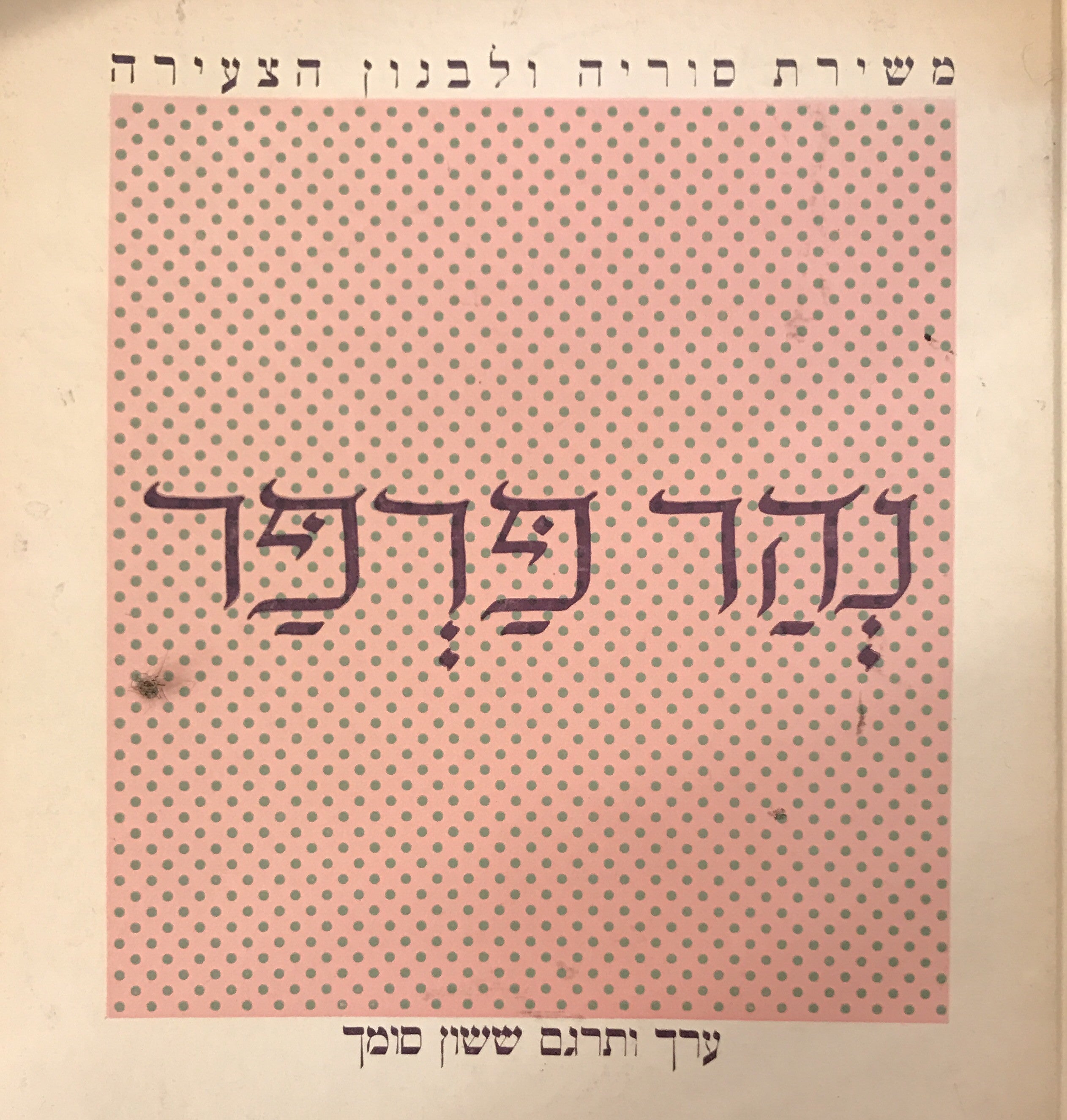נהר פרפר/ משירת סוריה ולבנון הצעירה