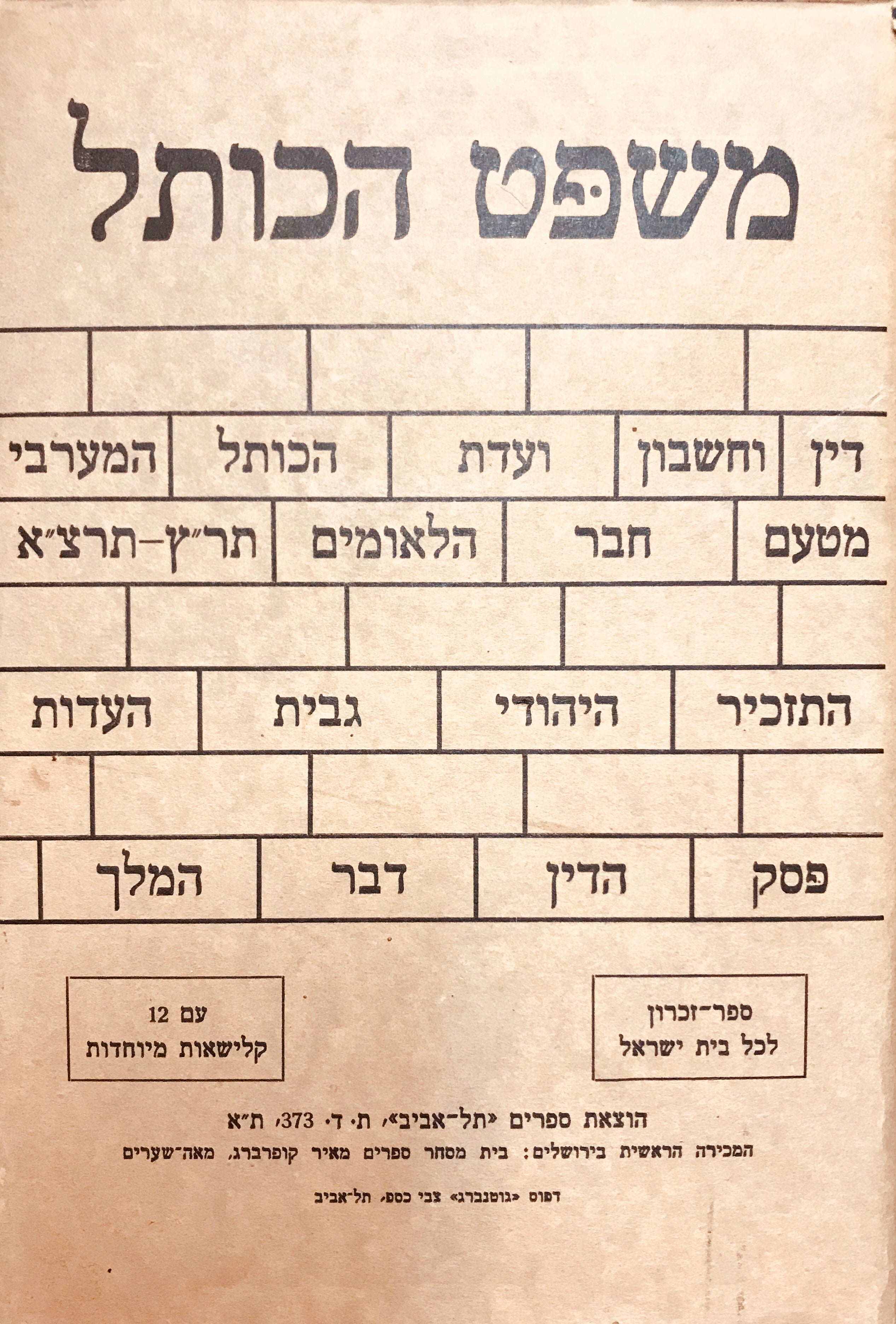 משפט הכותל / דין וחשבון ועדת הכותל המערבי הבין לאומית
