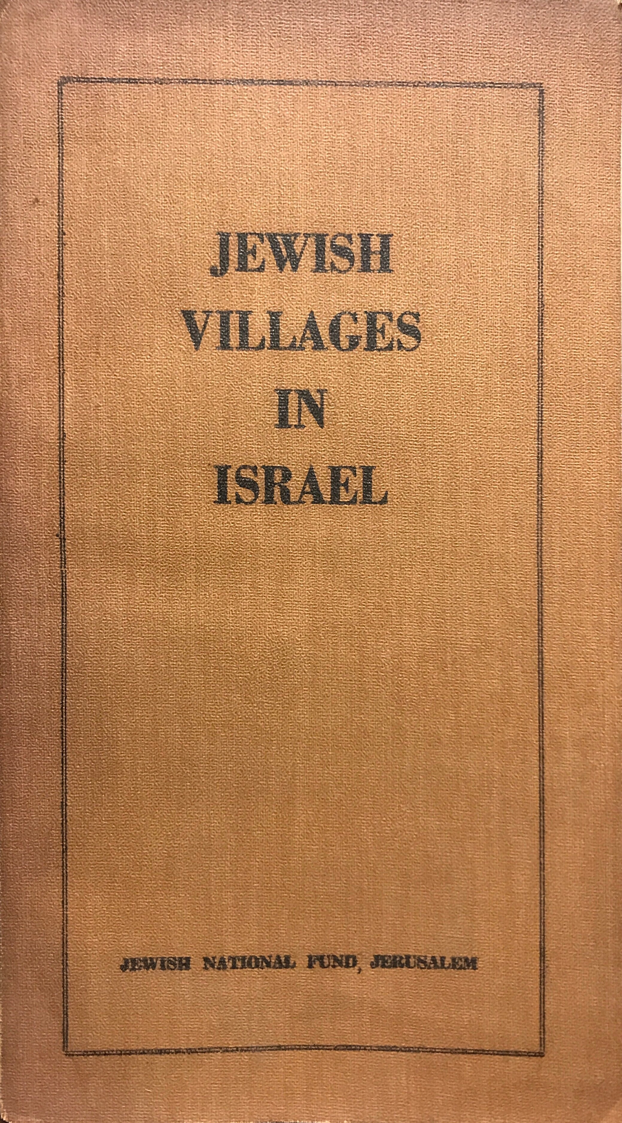 Jewish Villages in Israel