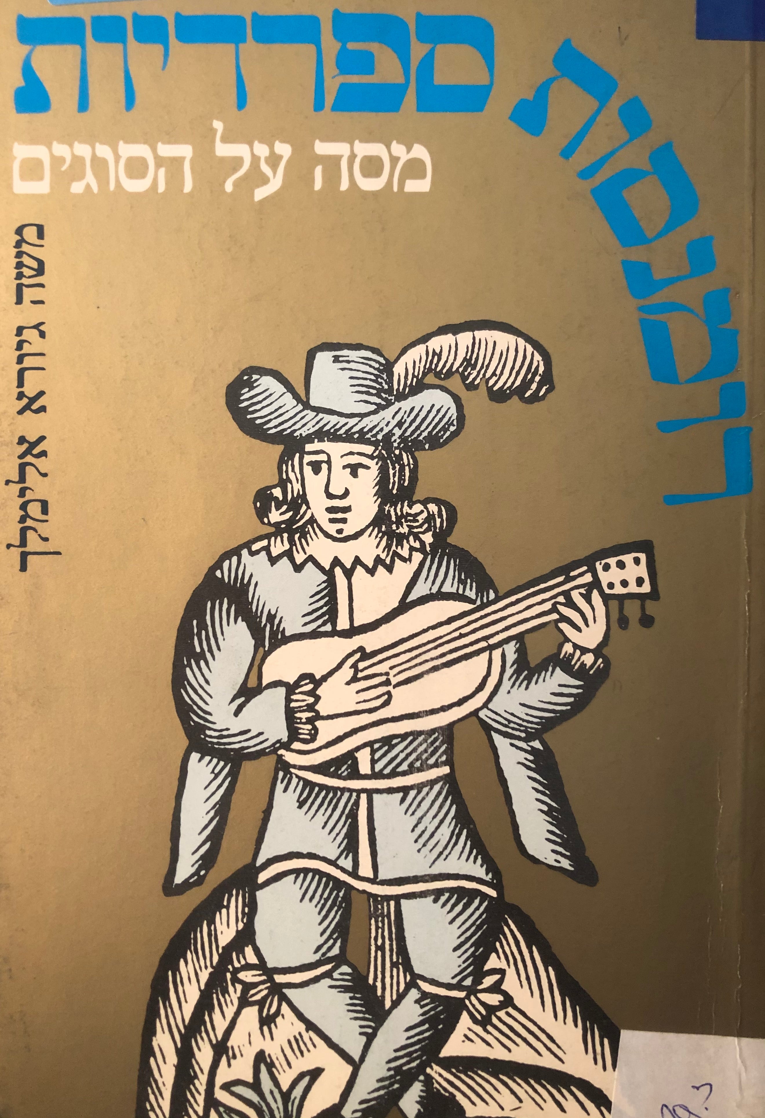 רומנסות ספרדיות / מסה על הסוגים