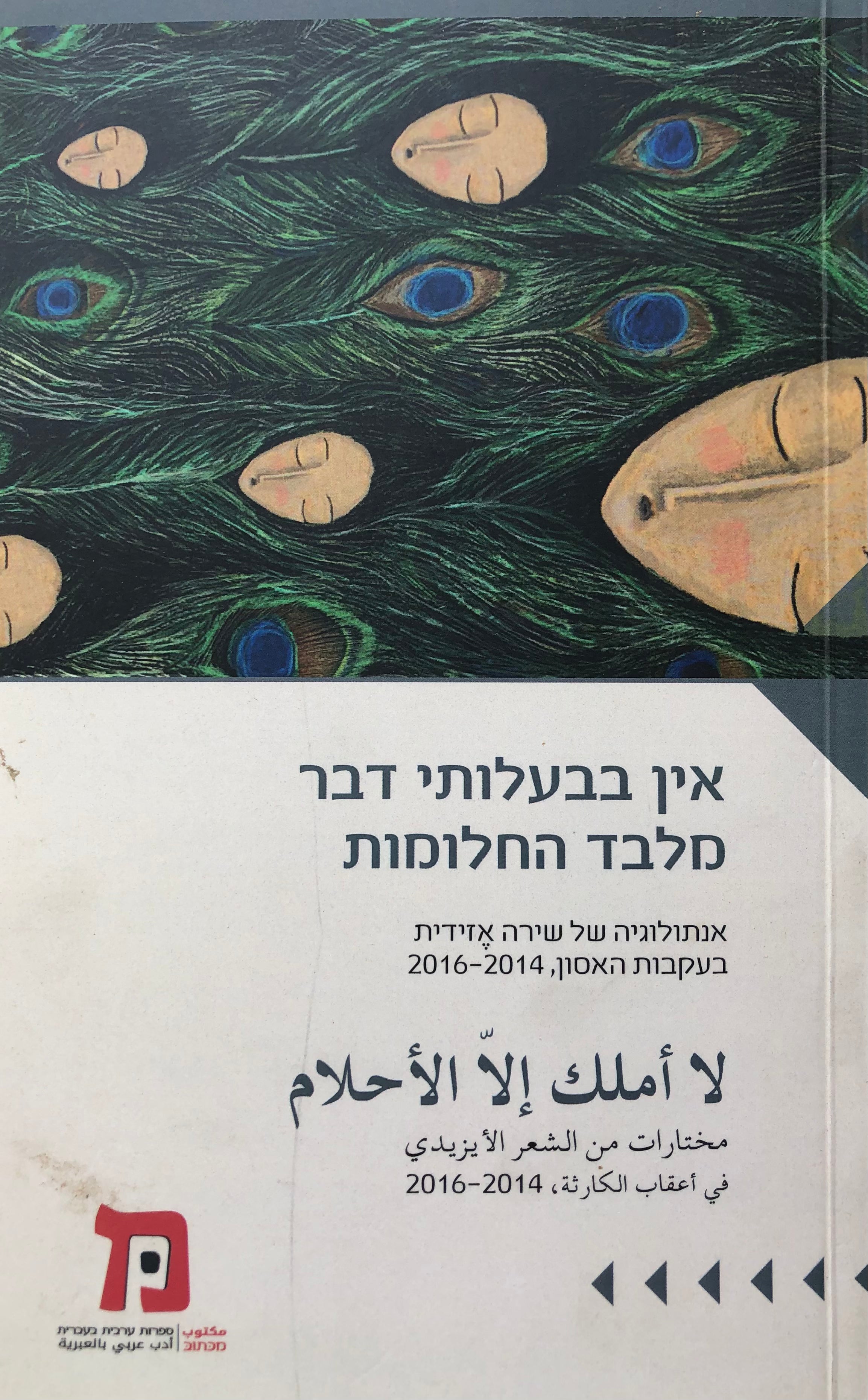 אין בבעלותי דבר מלבד החלומות/ אנתולוגיה של שירה אזידית בעקבות האסון 2014-2016