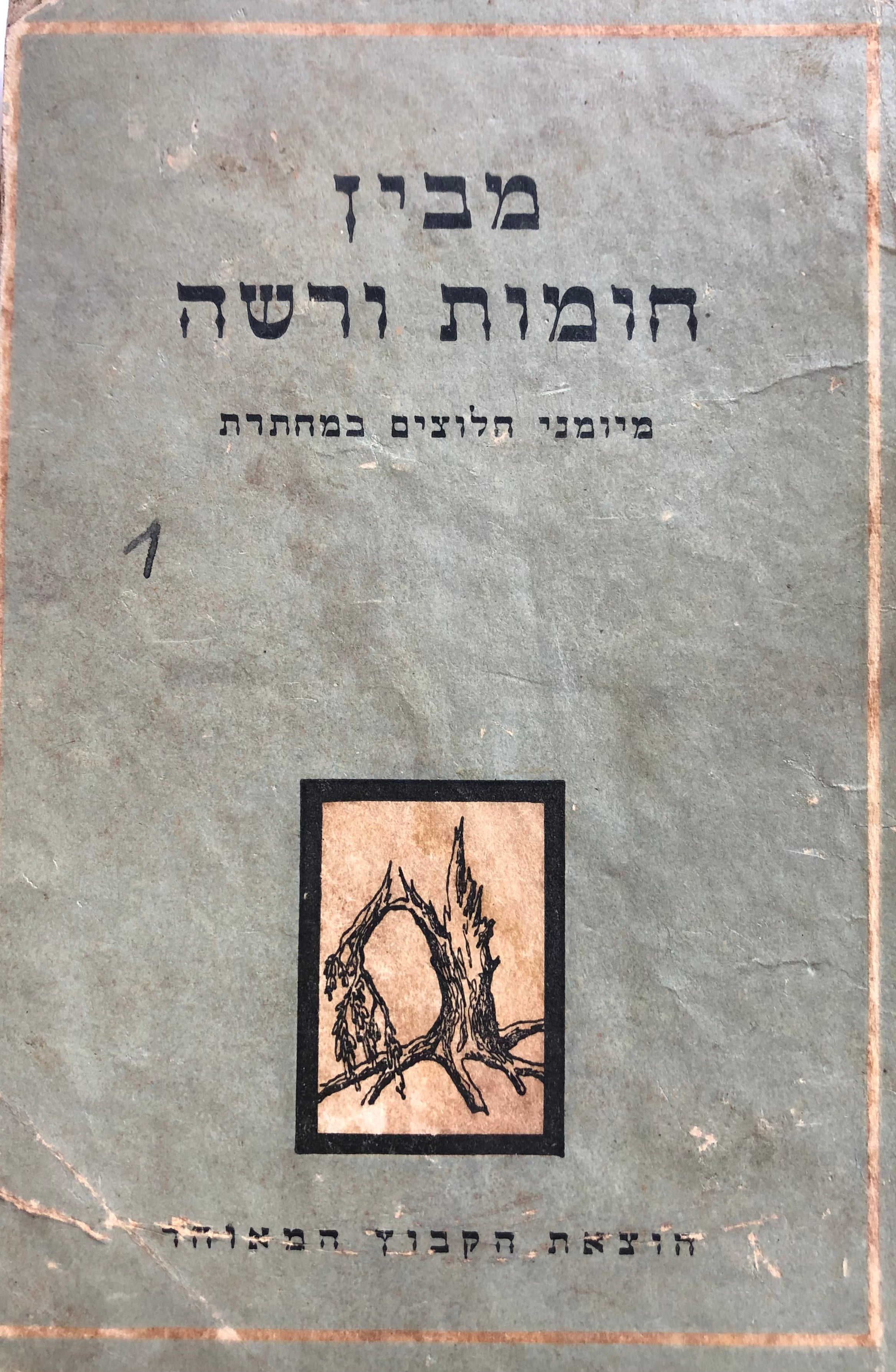 מבין חומות ורשה / מיומני חלוצים במחתרת