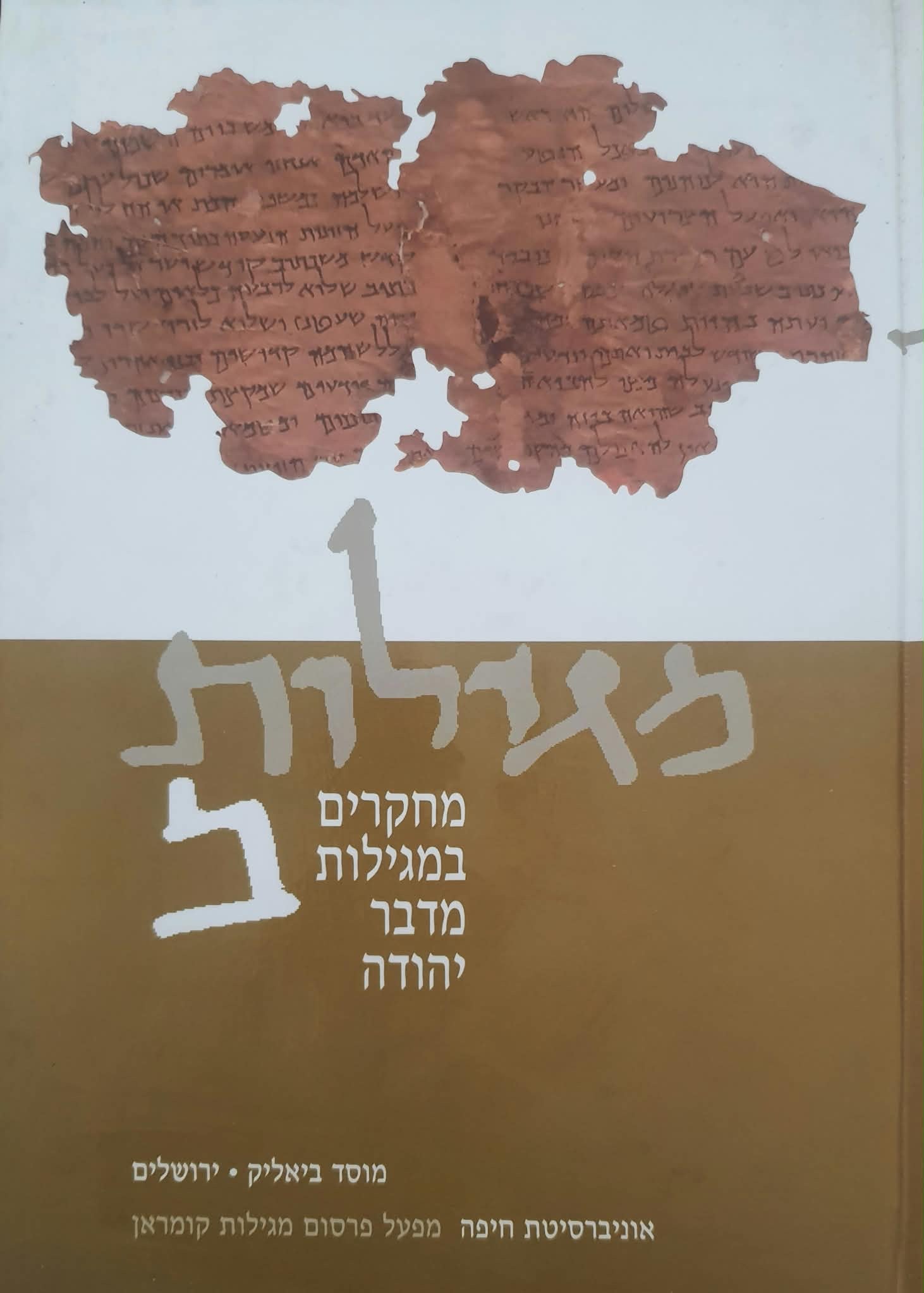 מגילות / מחקרים במגילות מדבר יהודה / כרך ב