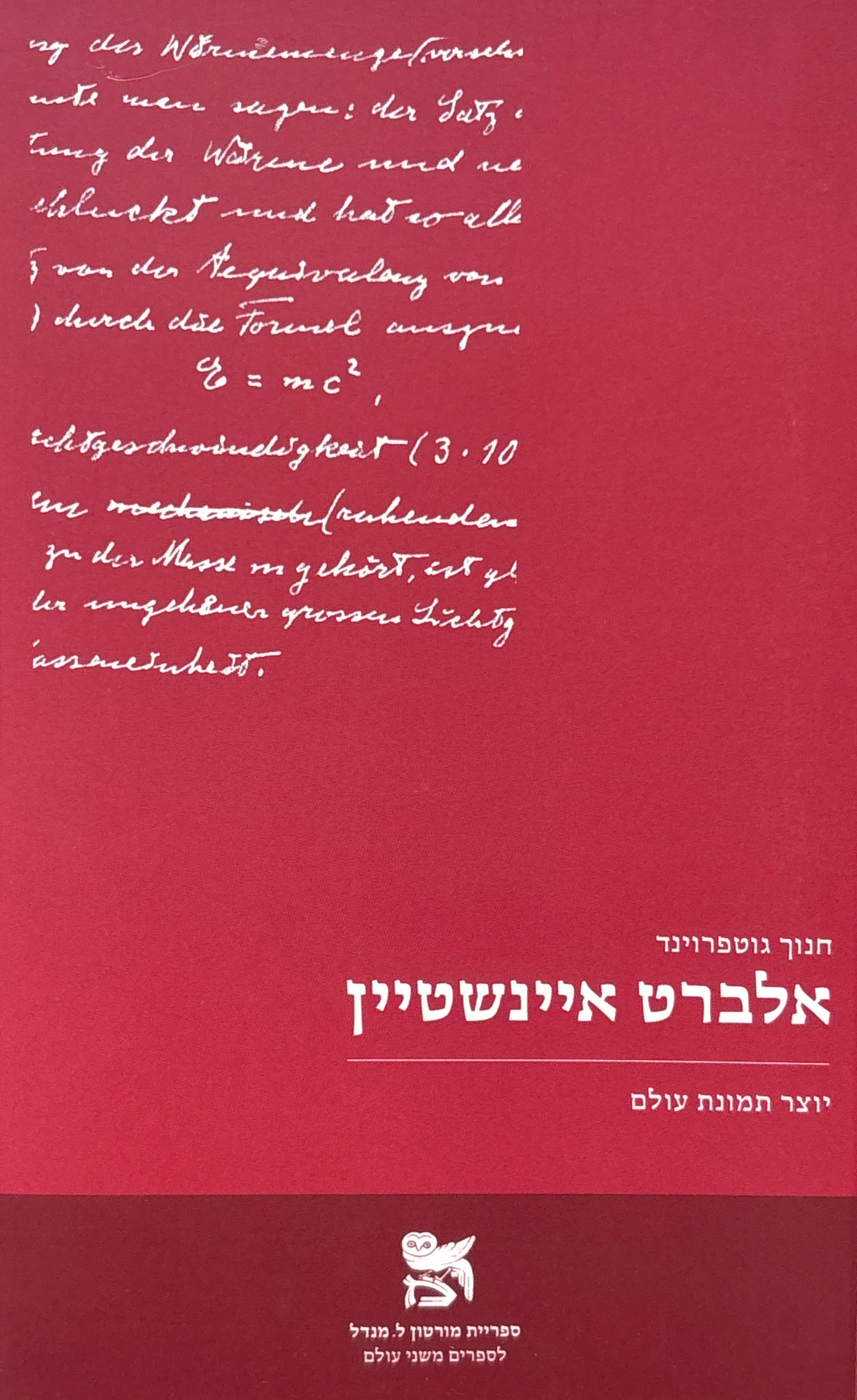 אלברט איינשטיין / יוצר תמונת עולם