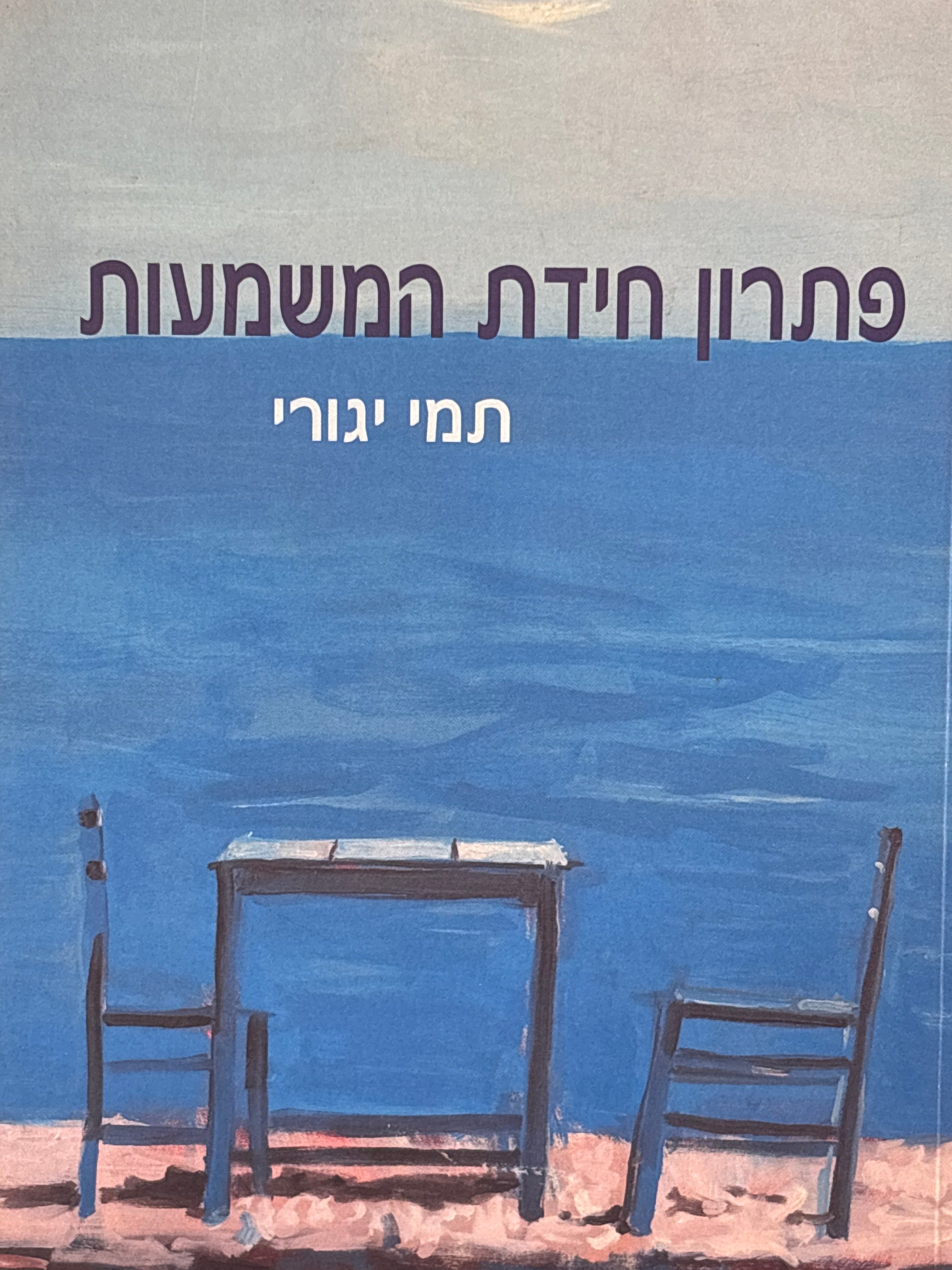 פתרון חידת המשמעות