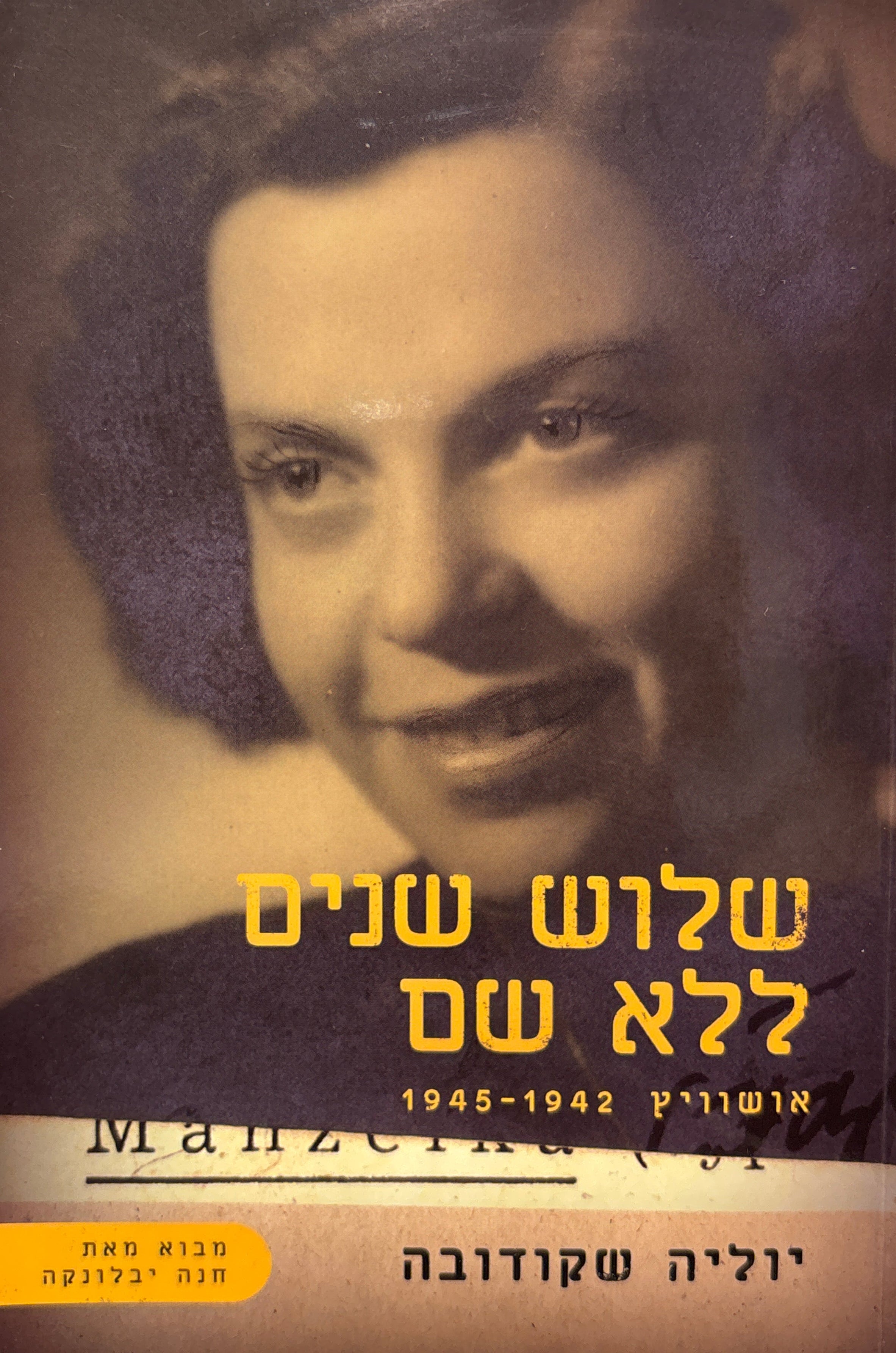 שלוש שנים ללא שם: אושוויץ 1942-1945