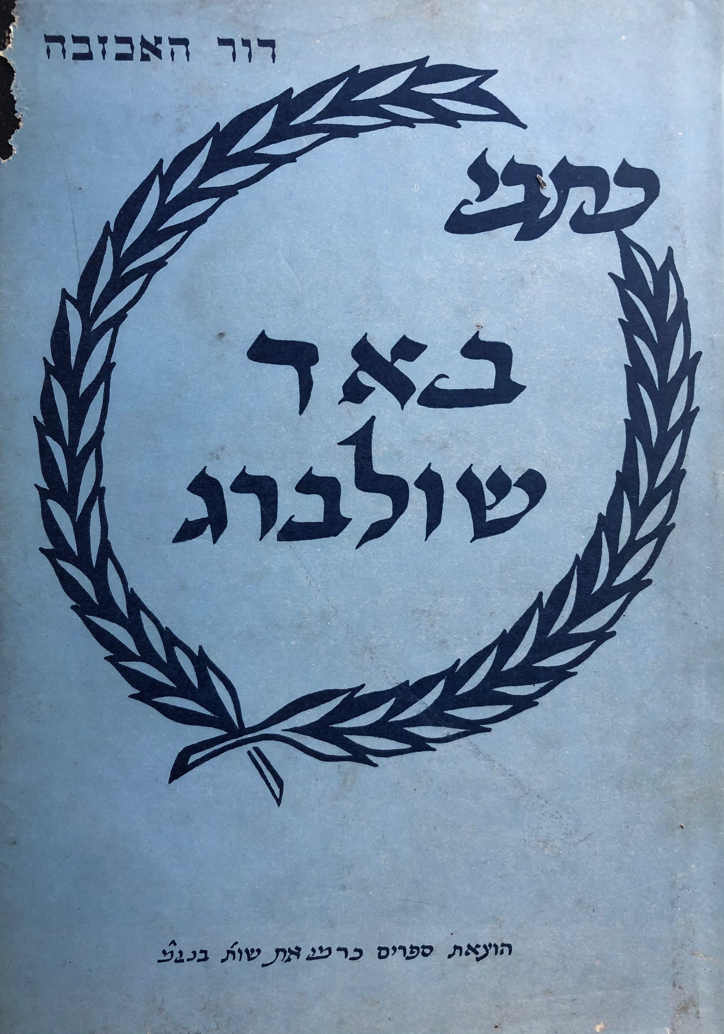 דור האכזבה: רומן