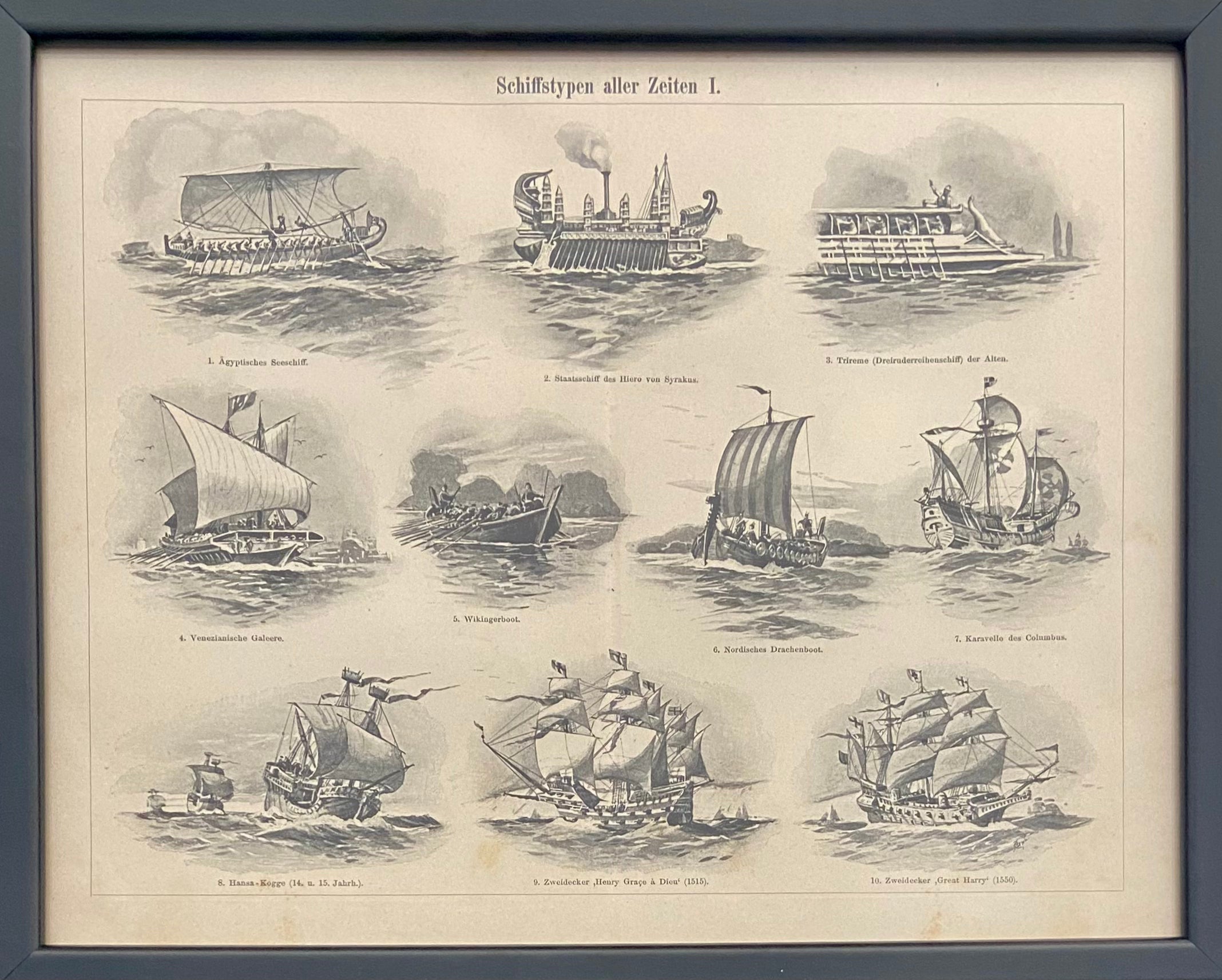 ספינות: מתוך אנציקלופדיית מאייר / 1907