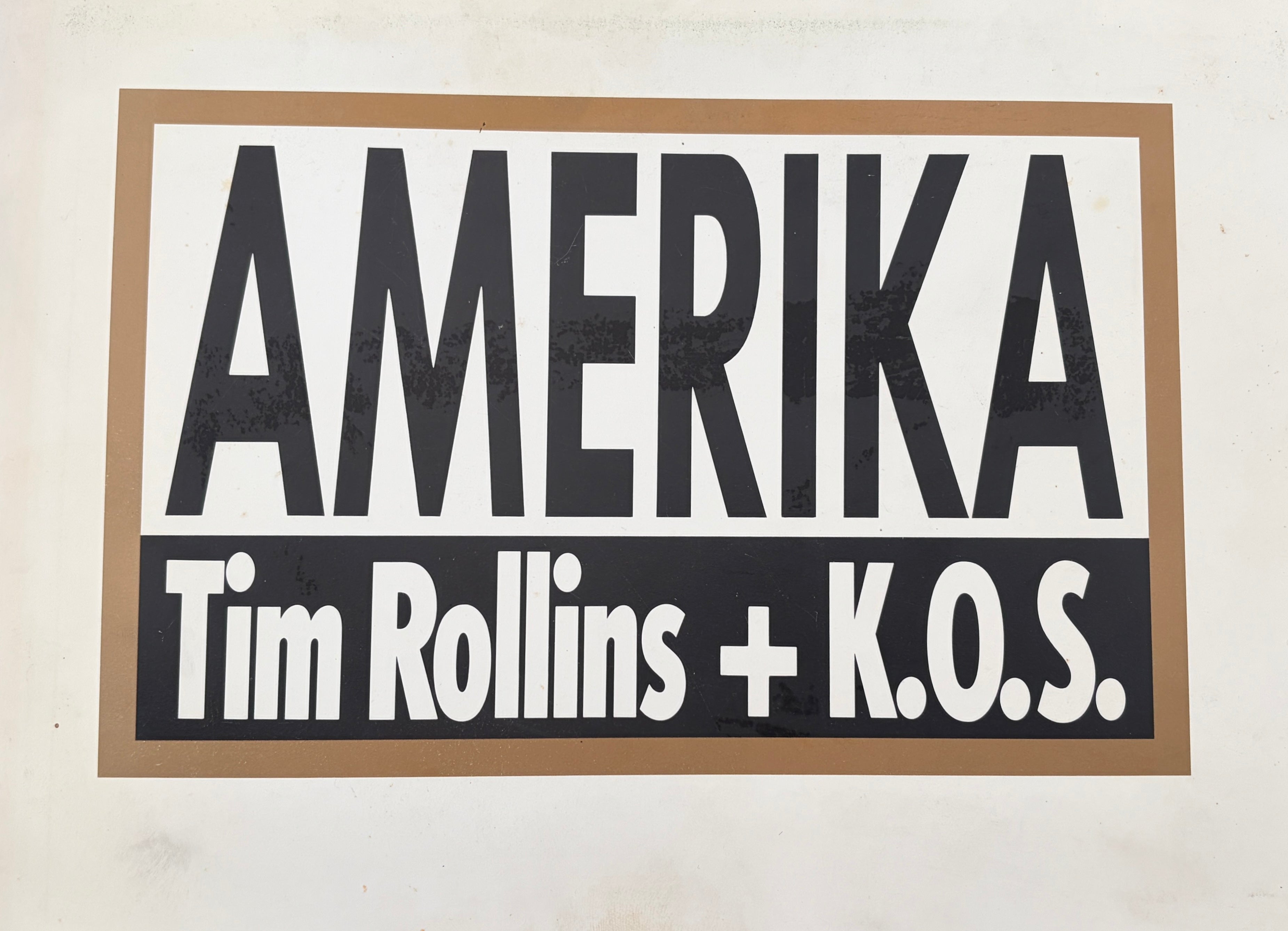 Amerika \ Tim Rollins and K.O.S.