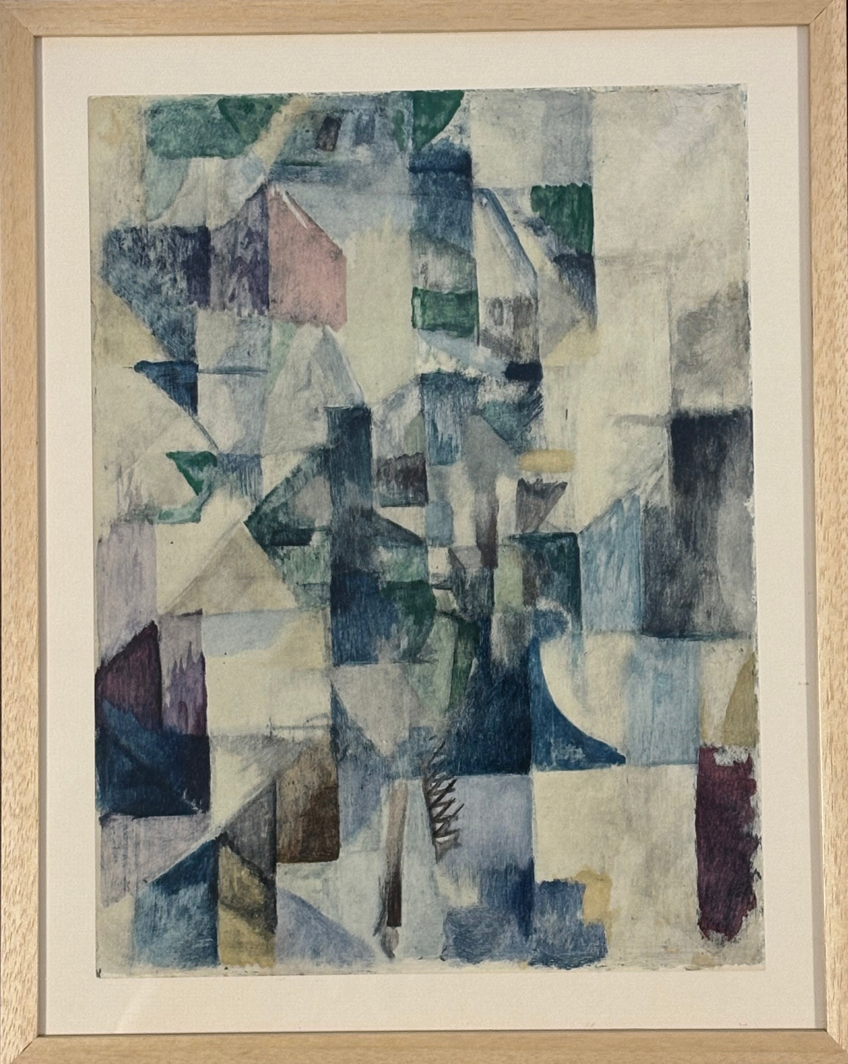 ליטוגרפיה ממוסגרת: Robert Delaunay