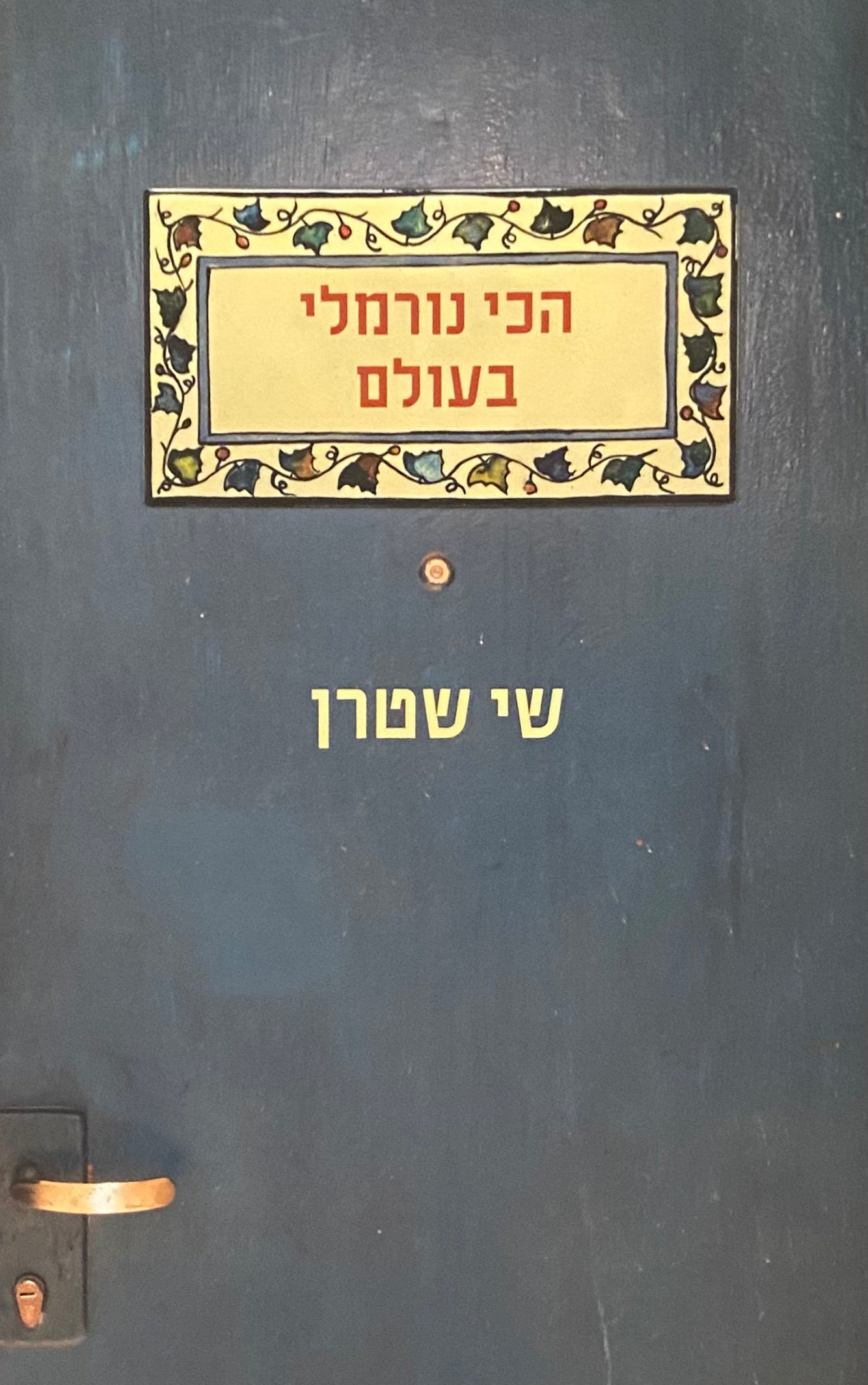 הכי נורמלי בעולם