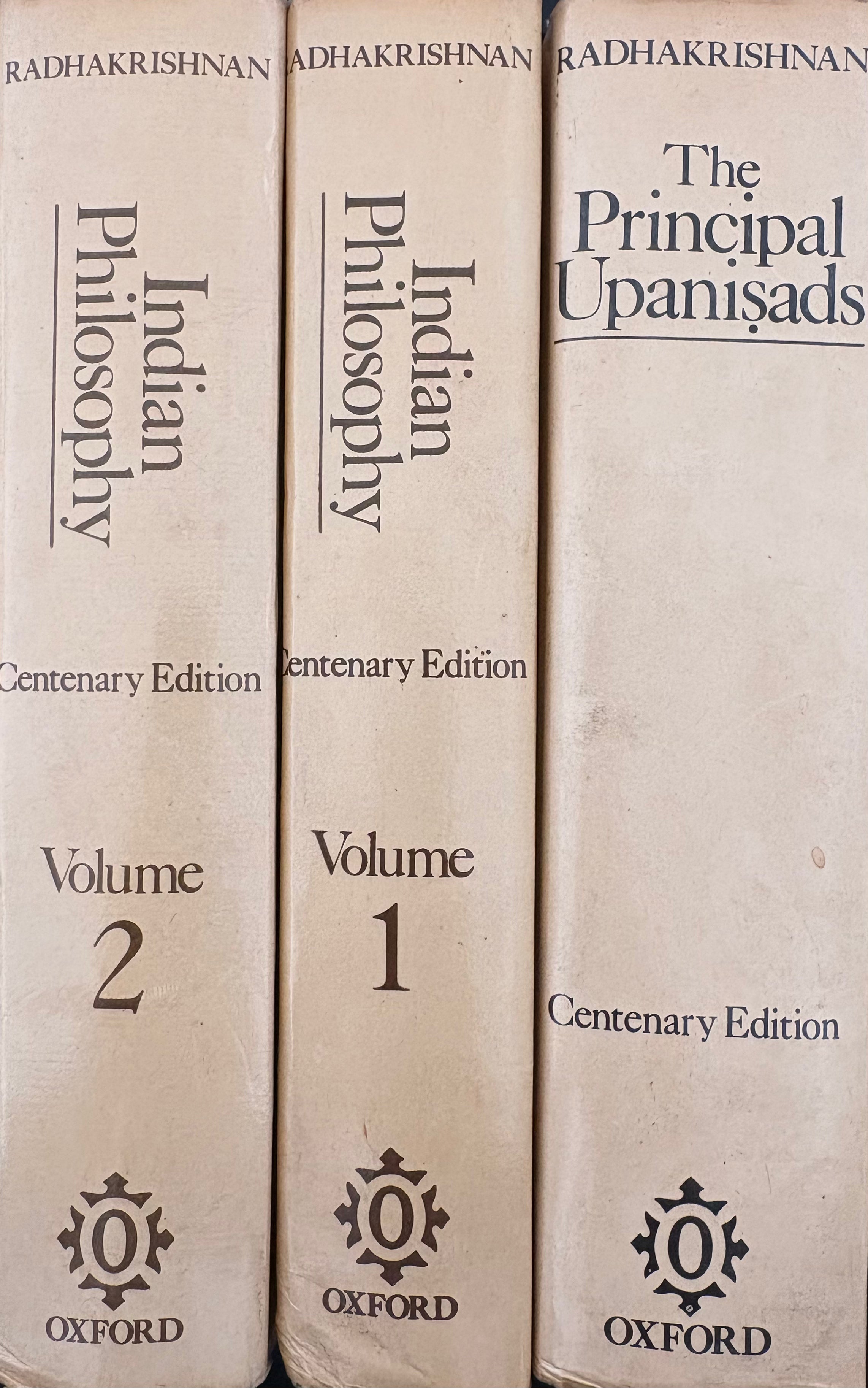 Indian Philosophy: Centerary Edition in Three Volumes