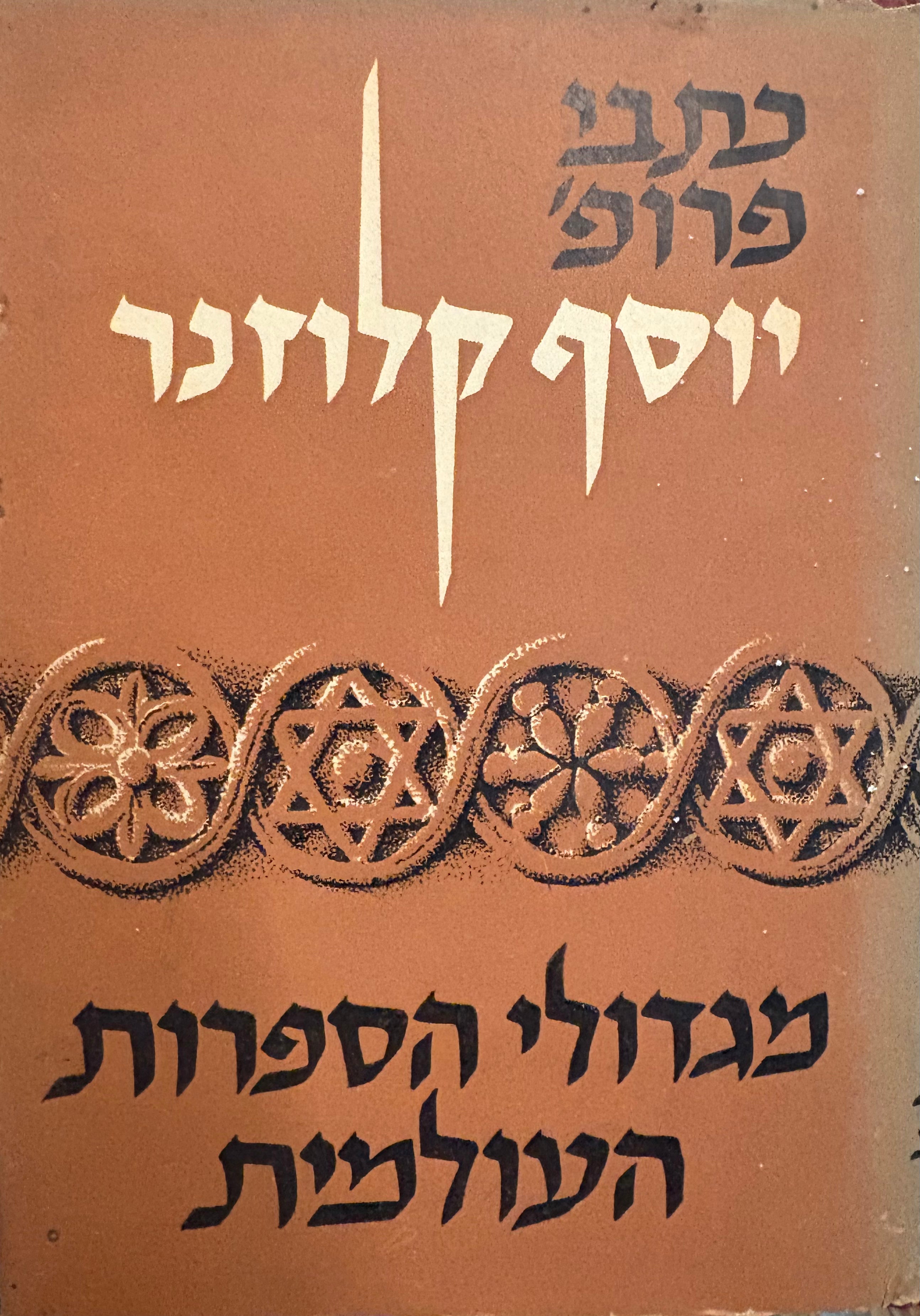 מגדולי הספרות העולמית / מסות ספרותיות