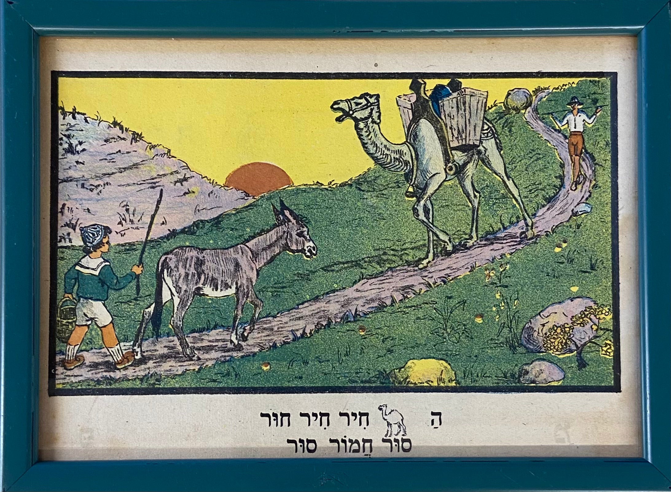 הגמל חיר חיר  / מתוך הספר אלף מאת זאב רבן ומאיר גור אריה