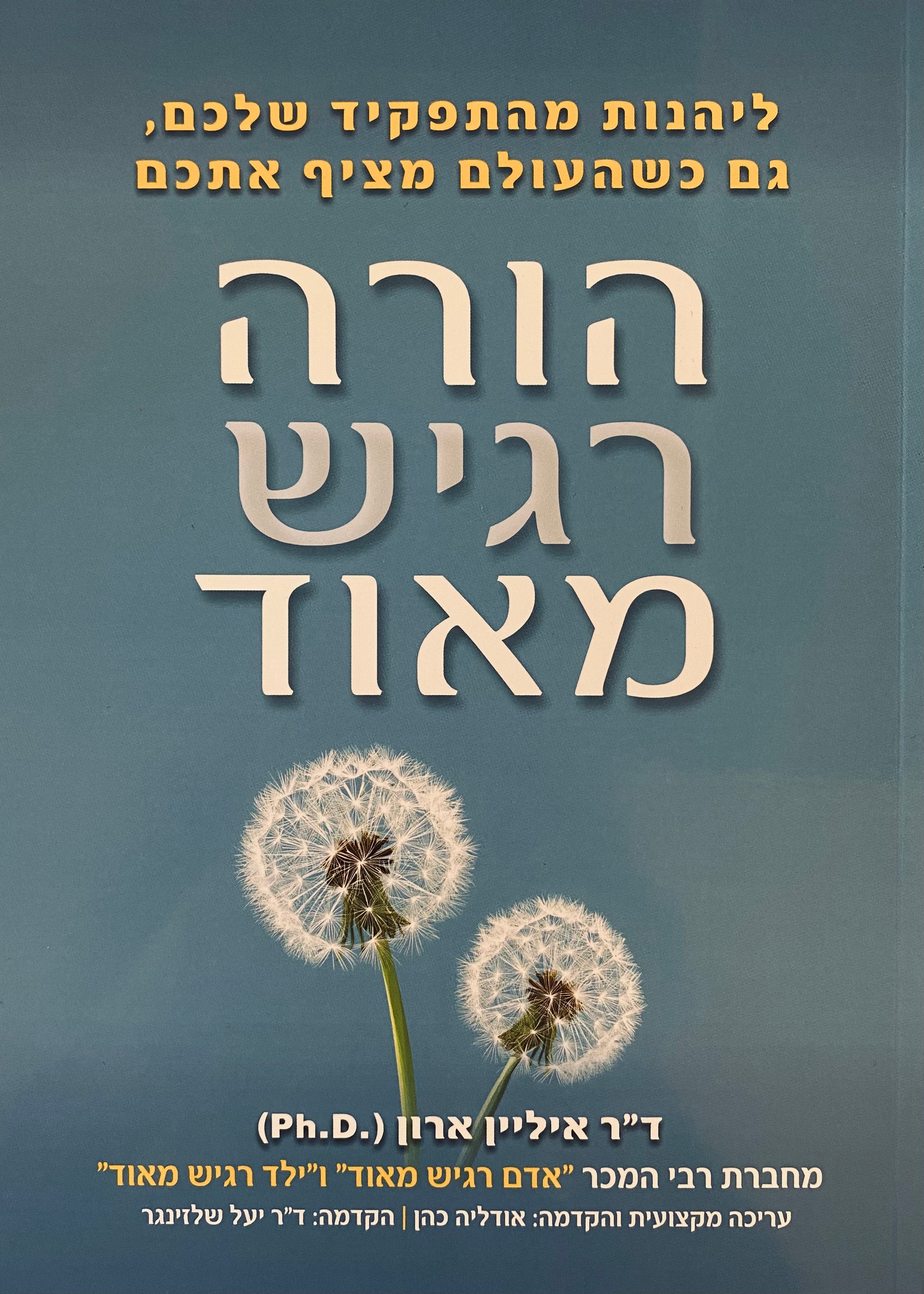 הורה רגיש מאוד / ליהנות מהתפקיד שלכם, גם כשהעולם מציף אתכם