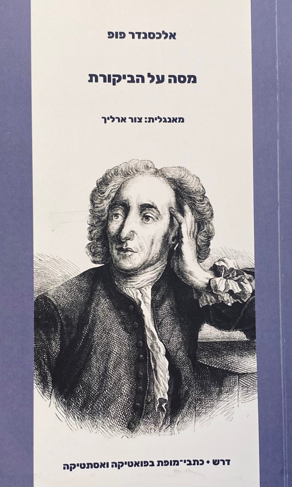 מסה על הביקורת