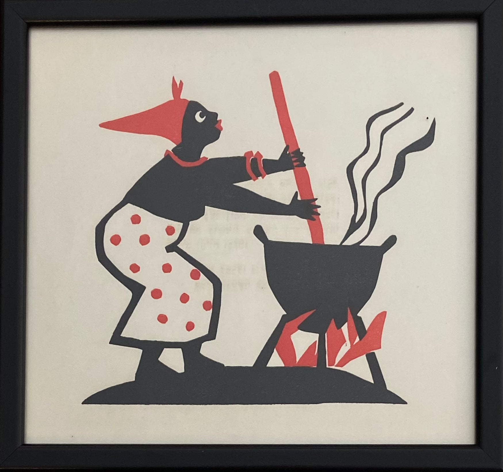 אמא מבשלת: דף מקורי מתוך הספר בואו לאכול! מאת מרים ברטוב