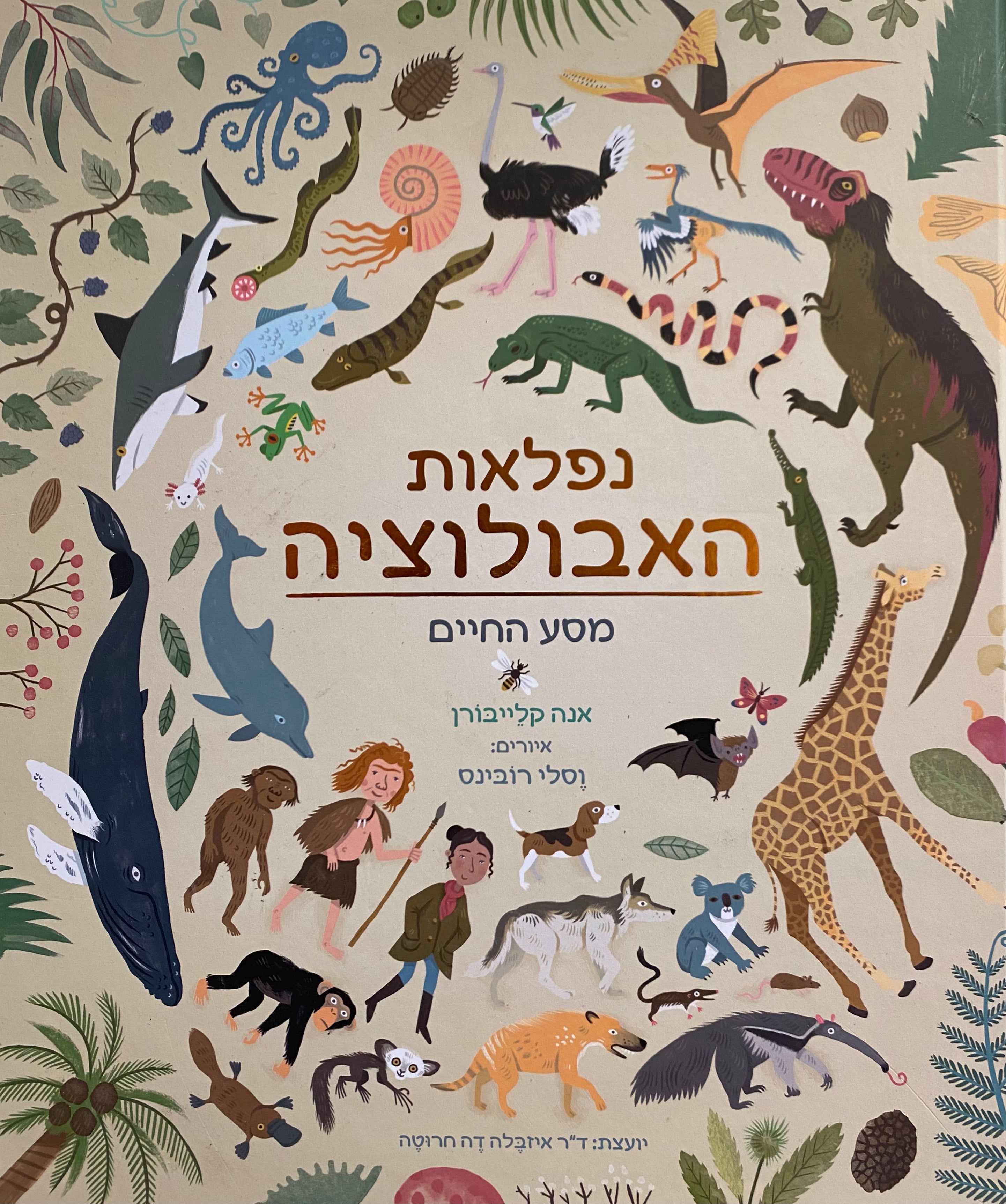 נפלאות האבולוציה / מסע החיים / איורים: וסלי רובינס