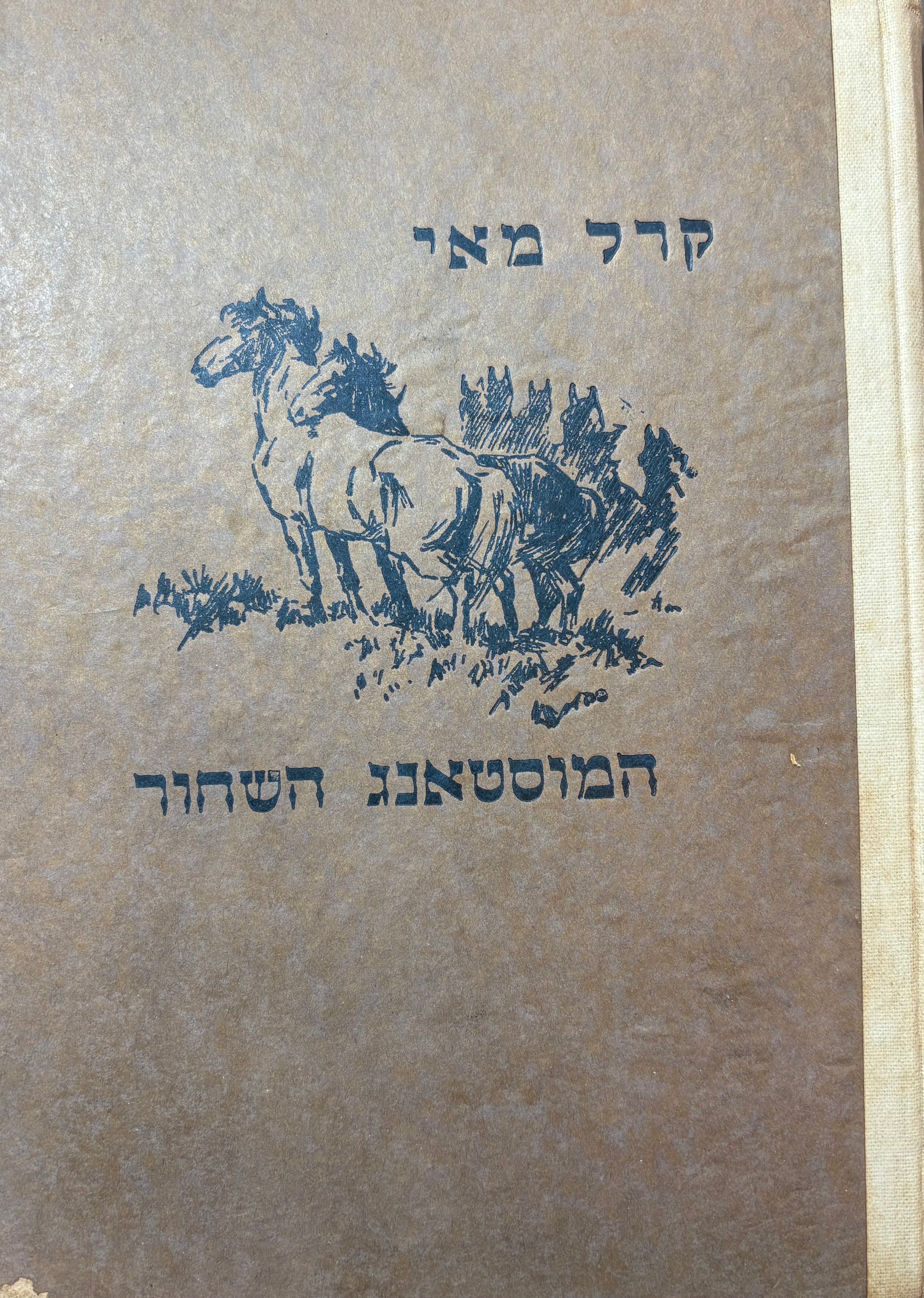 המוסטאנג השחור / תרגום יצחק הירשברג