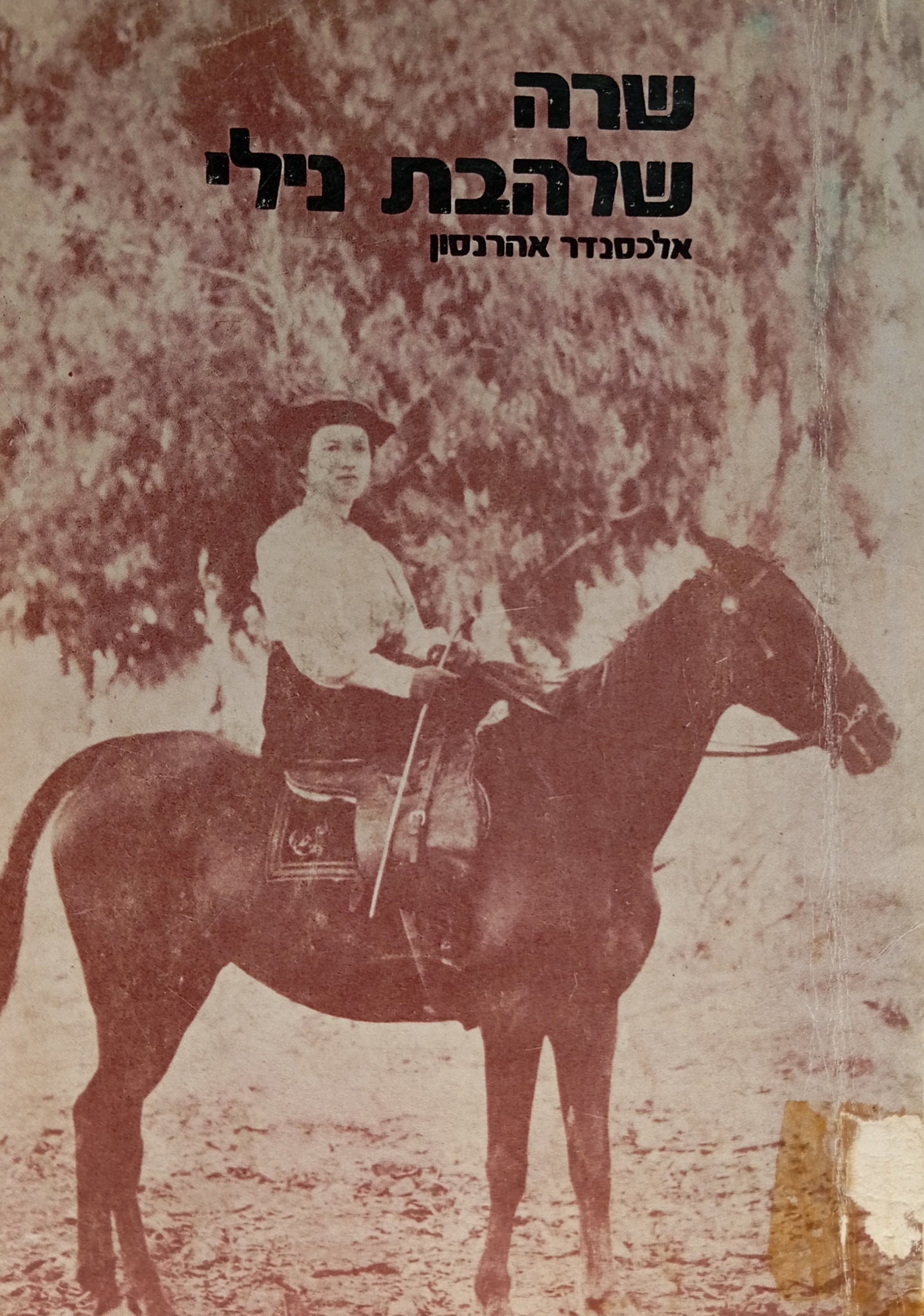שרה / שלהבת נילי / ליום מותה כ"ג בתשרי תרע"ח