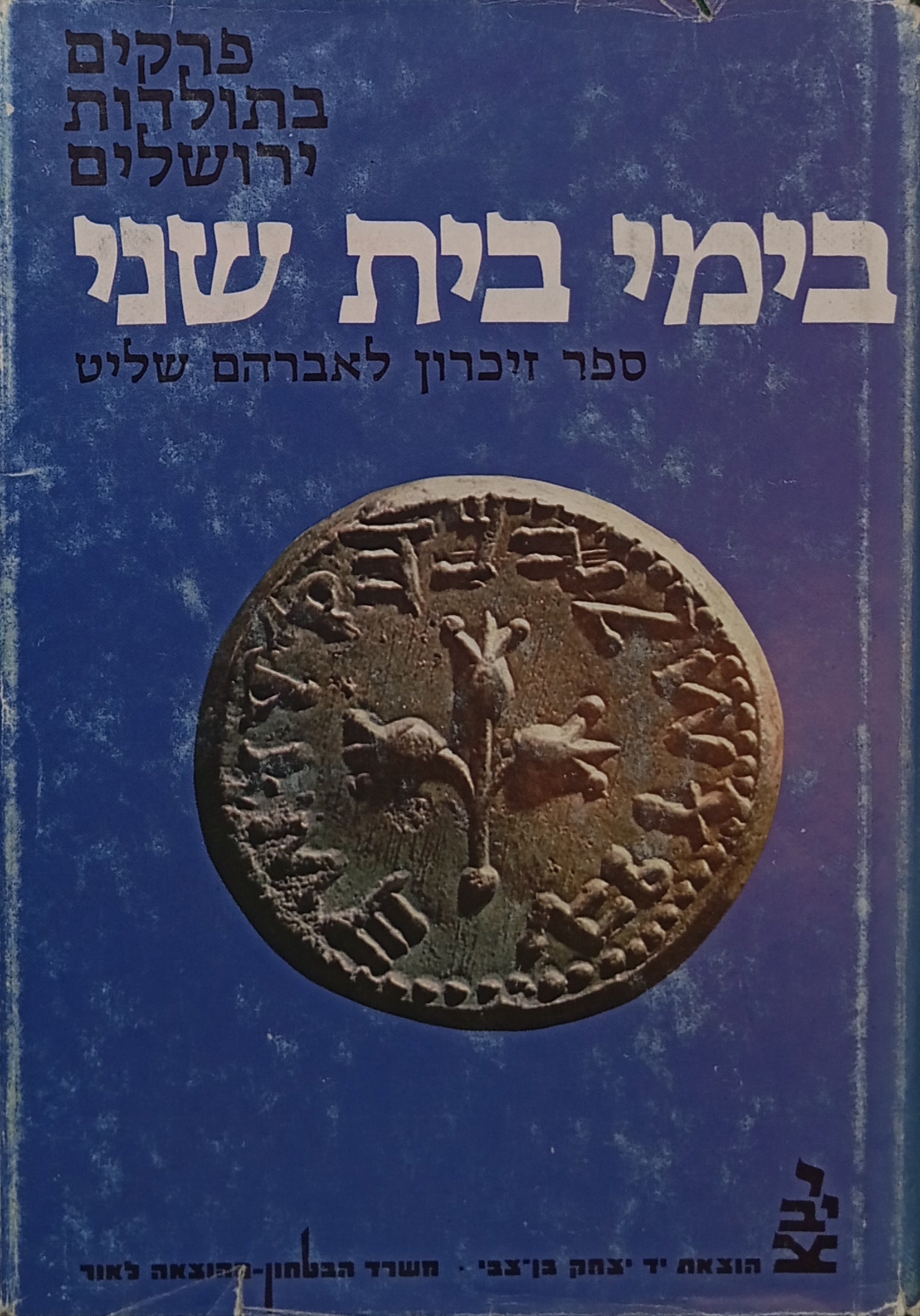 פרקים בתולדות ירושלים בימי בית שני / ספר זיכרון לאברהם שליט