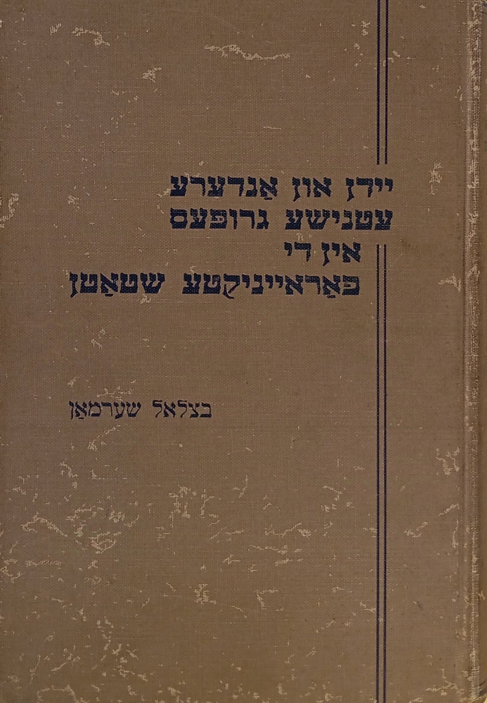 יידן און אנדערע עטנישע גרופעס אין די פאראייניקטע שטאטן